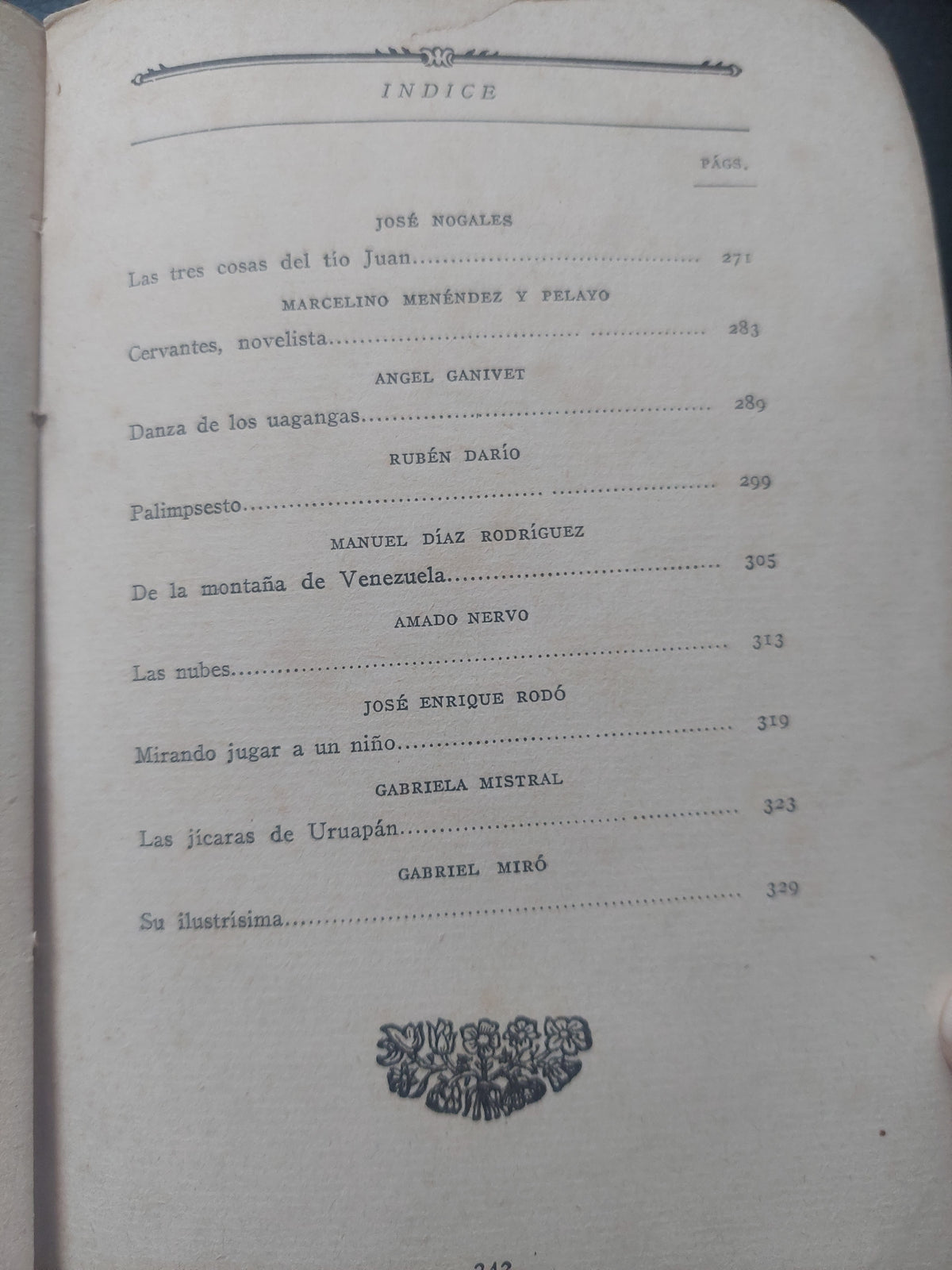 Prosistas modernos