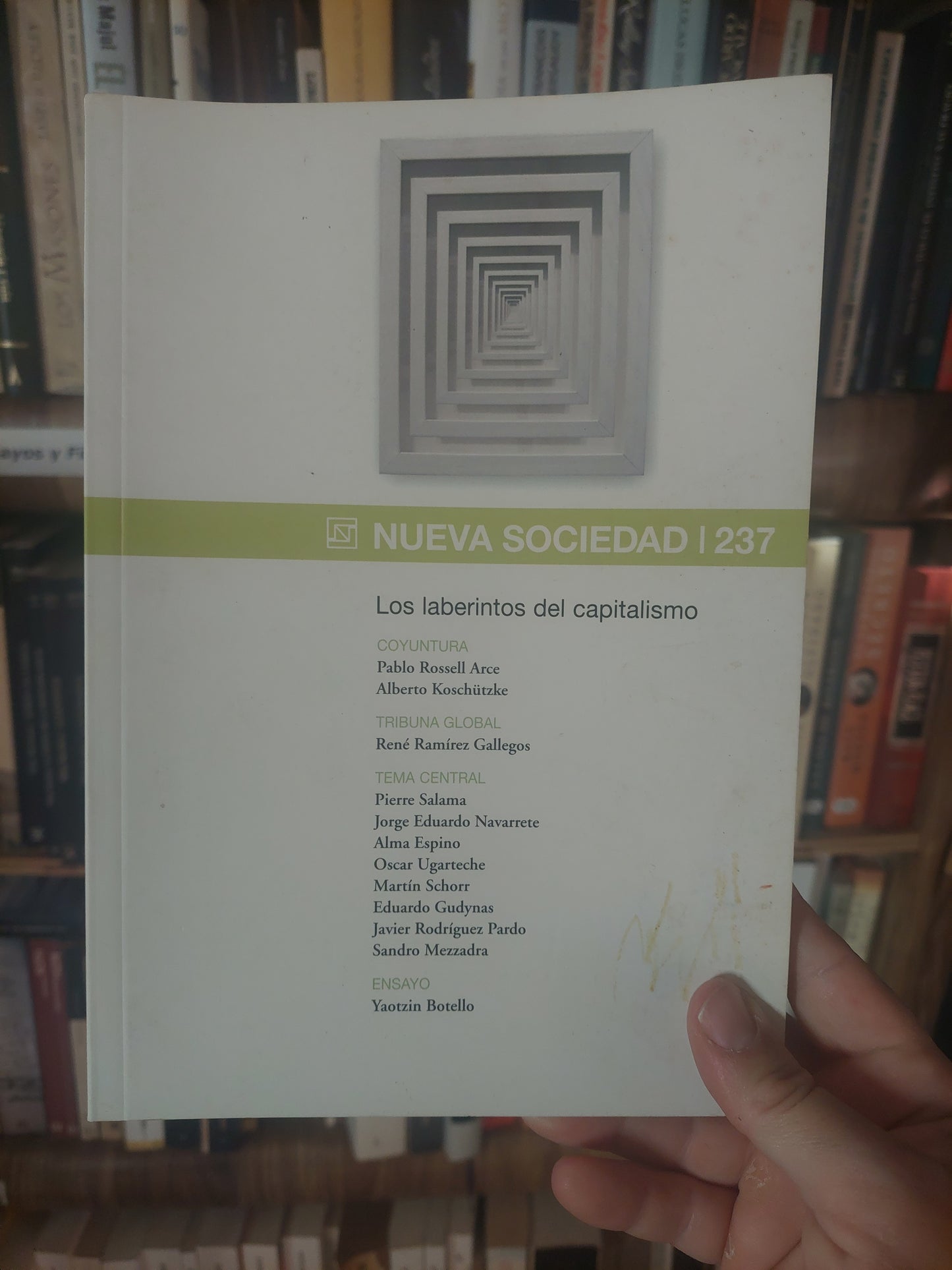 Nueva sociedad 237. Los laberintos del capitalismo