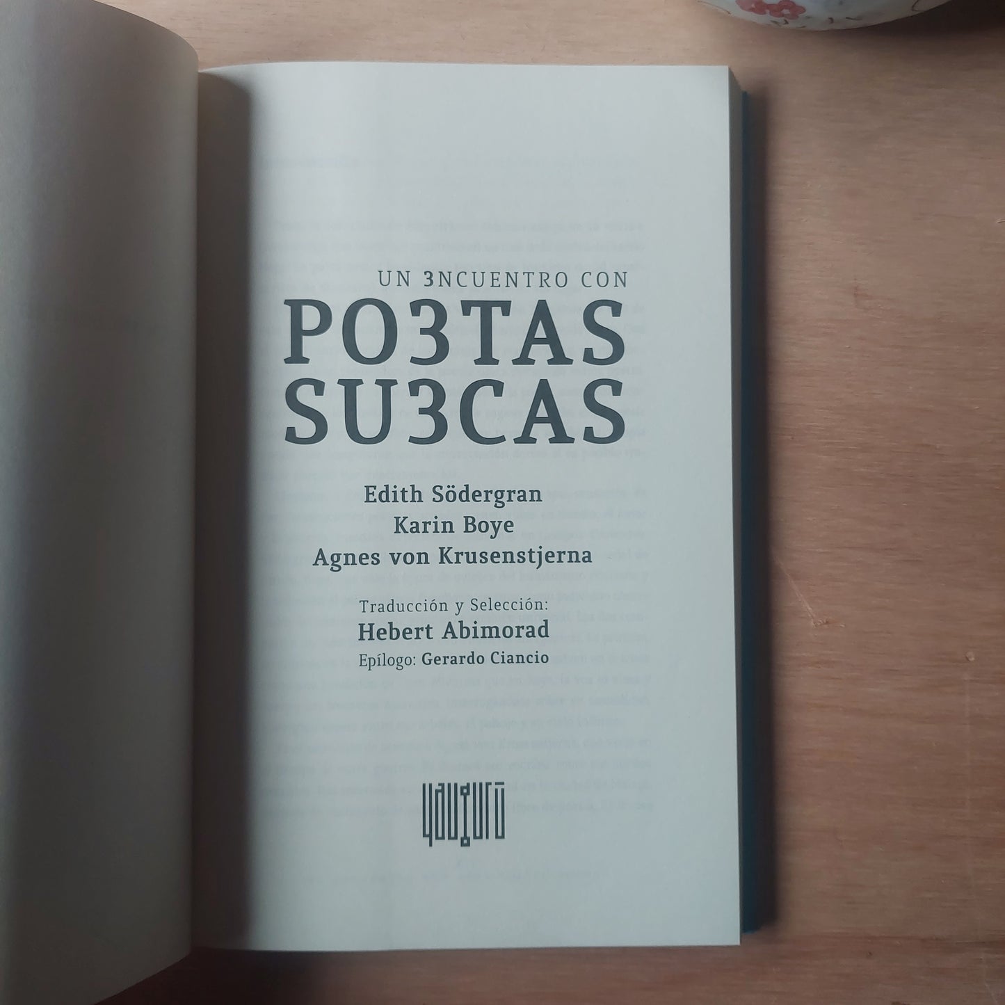 Un encuentro con 3 poetas suecas (Edith Sodergan, Karin Boye, Agnes von Krusenstjerna)