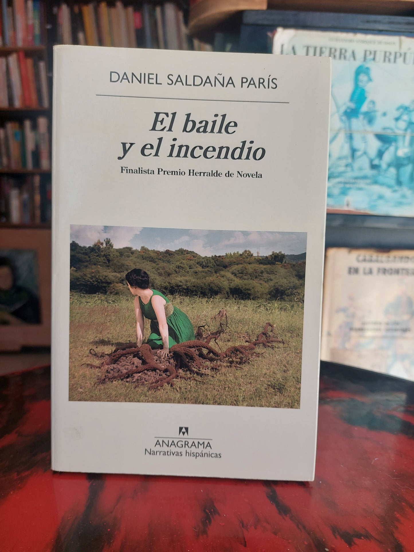 El baile y el incendio - Daniel Saldaña París (como nuevo)