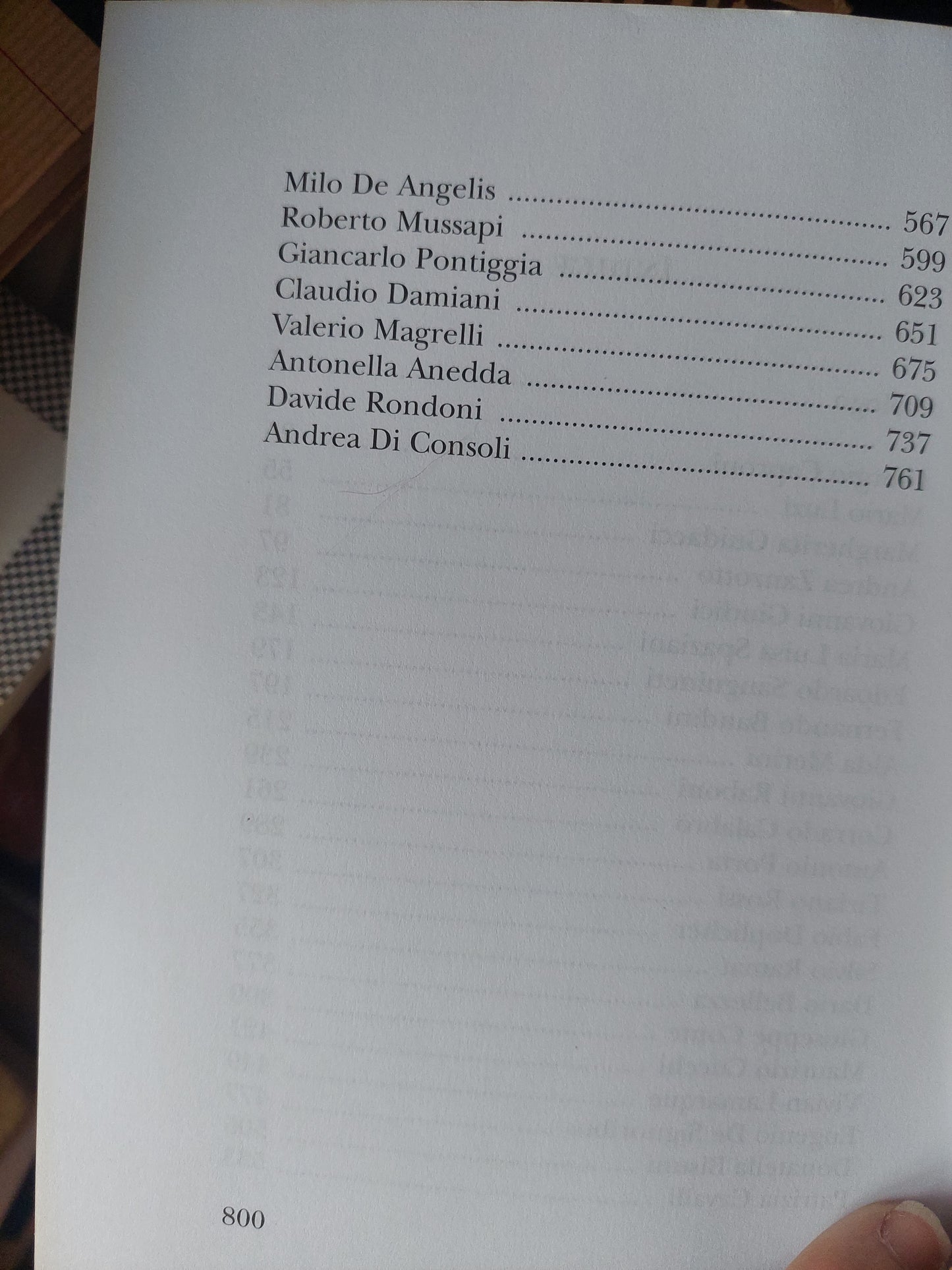 Antología. La poesía del siglo XX en Italia