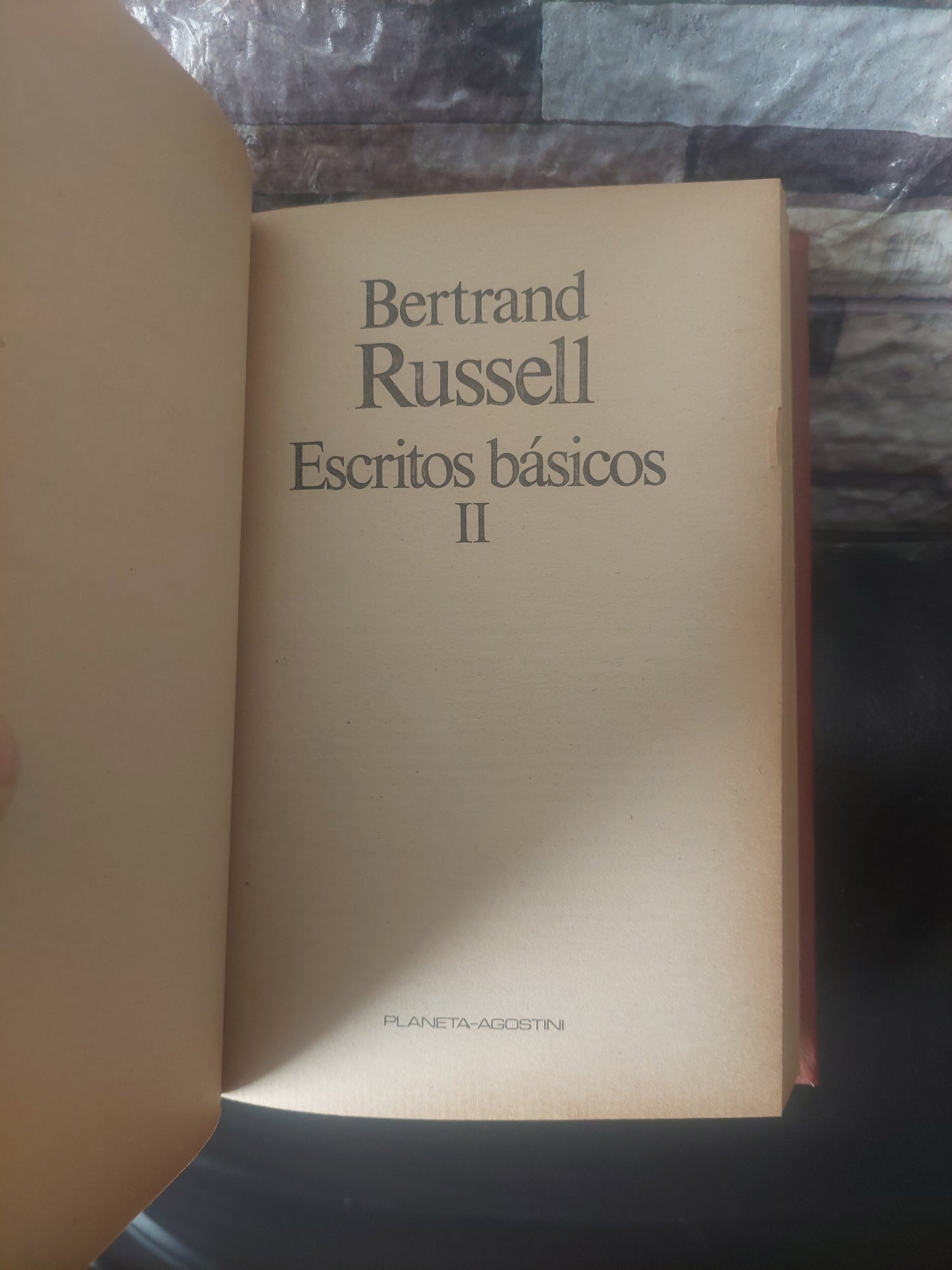 Escritos básicos I y II - Bertrand Russell
