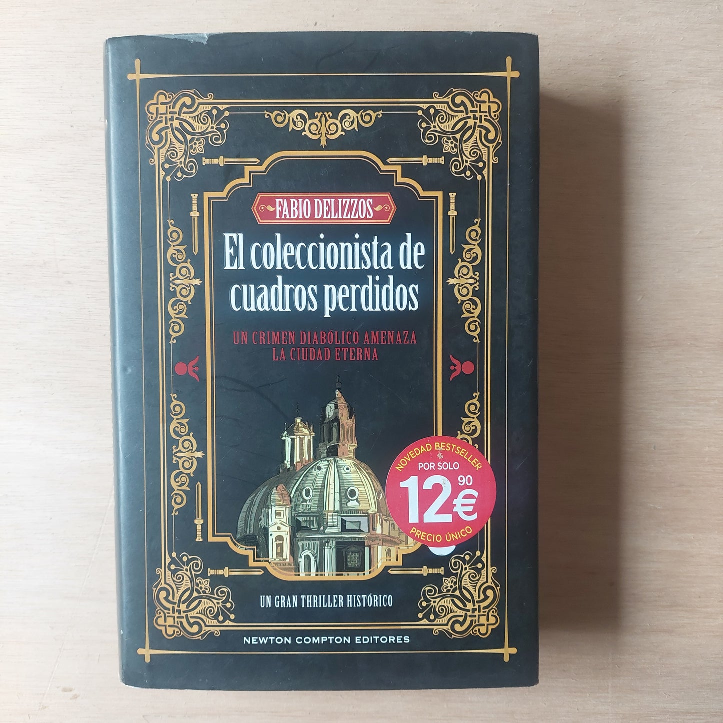 El coleccionista de cuadros perdidos - Fabio Delizzos (como nuevo)