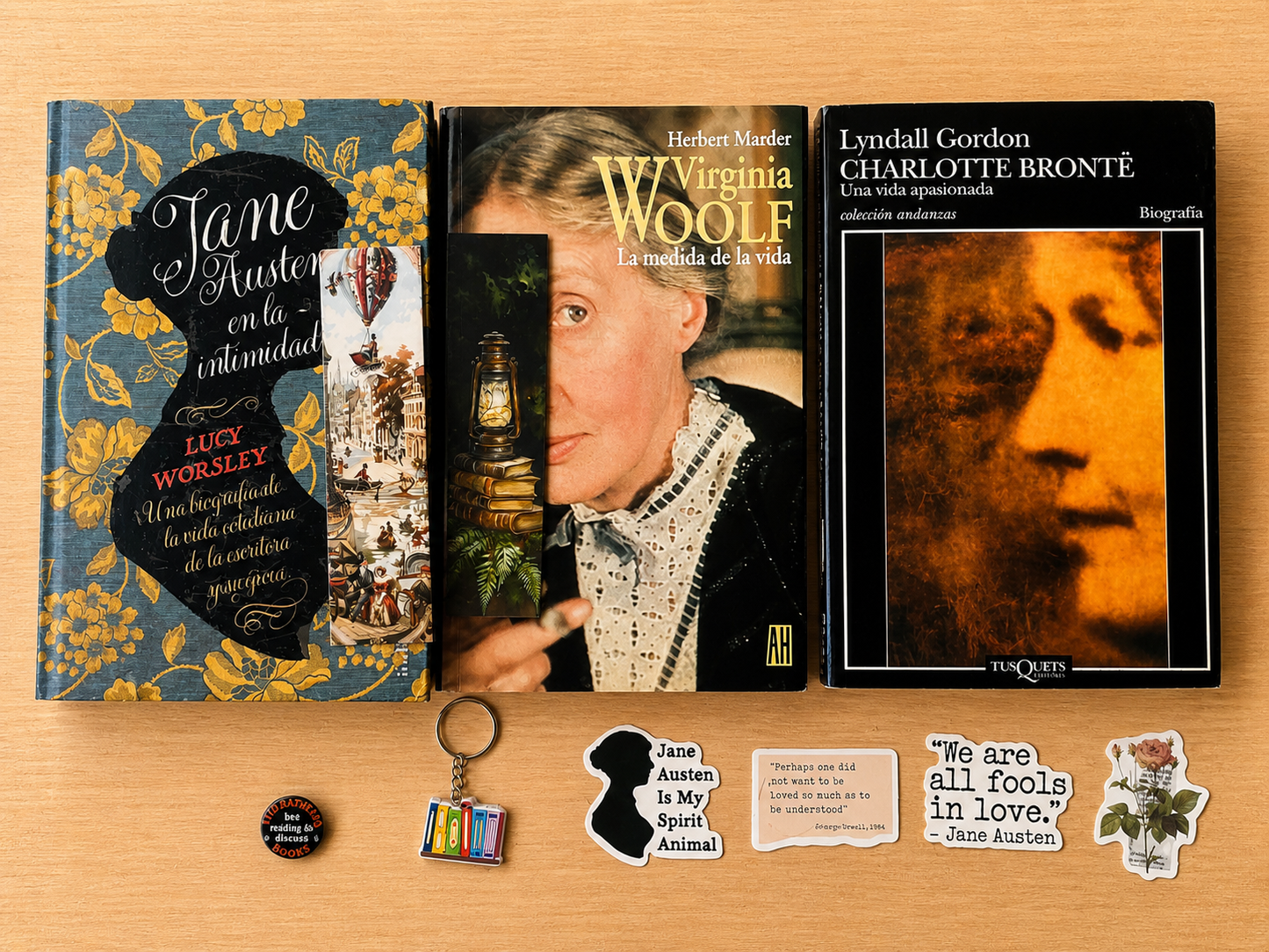 Pack “La vida detrás de los libros”