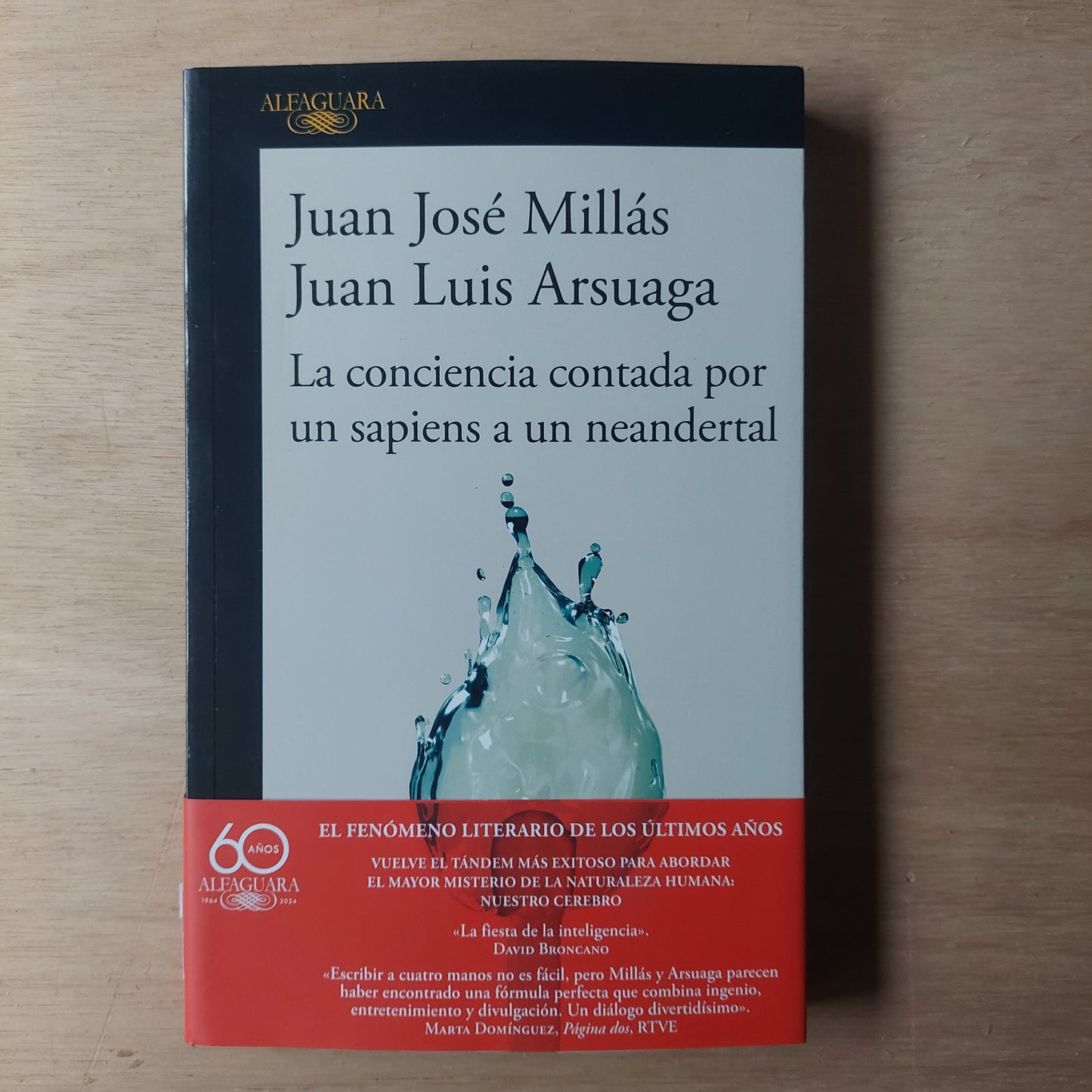 La conciencia contada por un sapiens a un neandertal - Juan José Millás y Juan Luis Arsuaga (como nuevo)