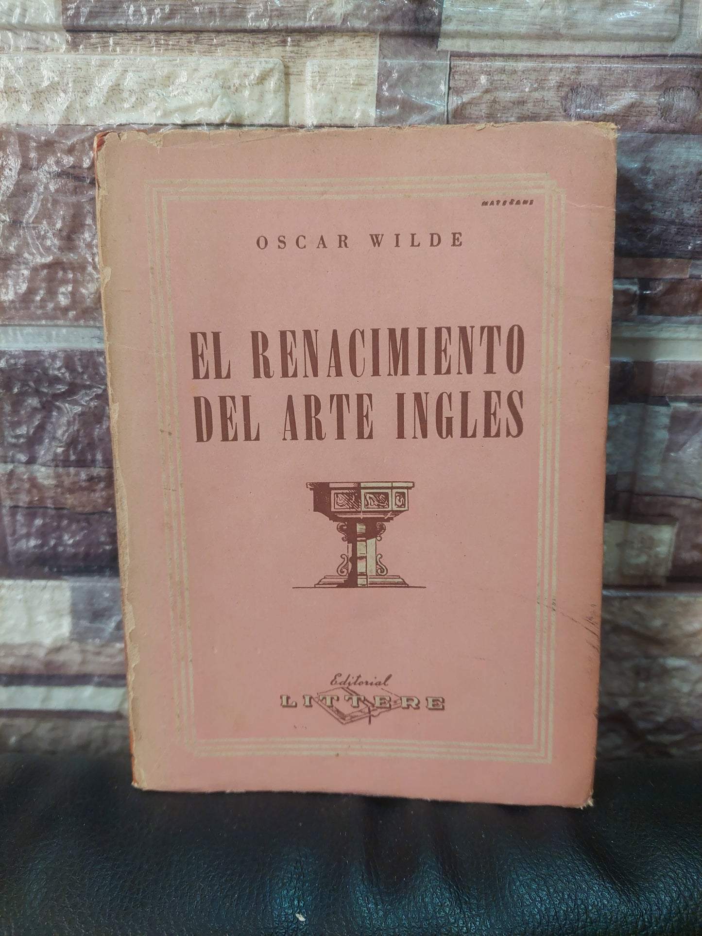 El renacimiento del arte inglés - Oscar Wilde