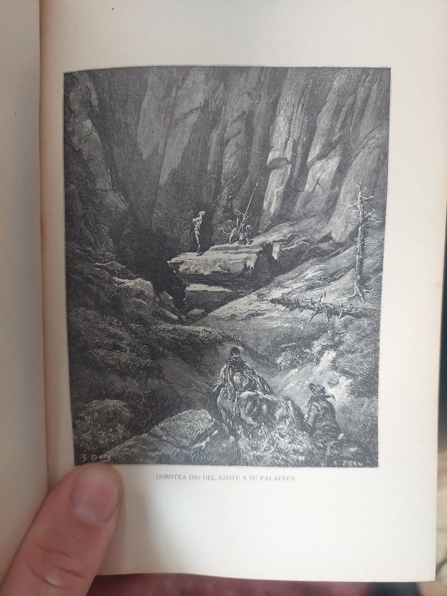 El ingenioso hidalgo Don Quijote de la Mancha - Cervantes. Ilustraciones de Doré