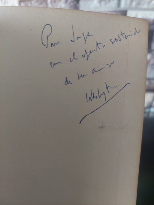 Lección de exorcista - Washington Benavides (firmado y dedicado por el autor)