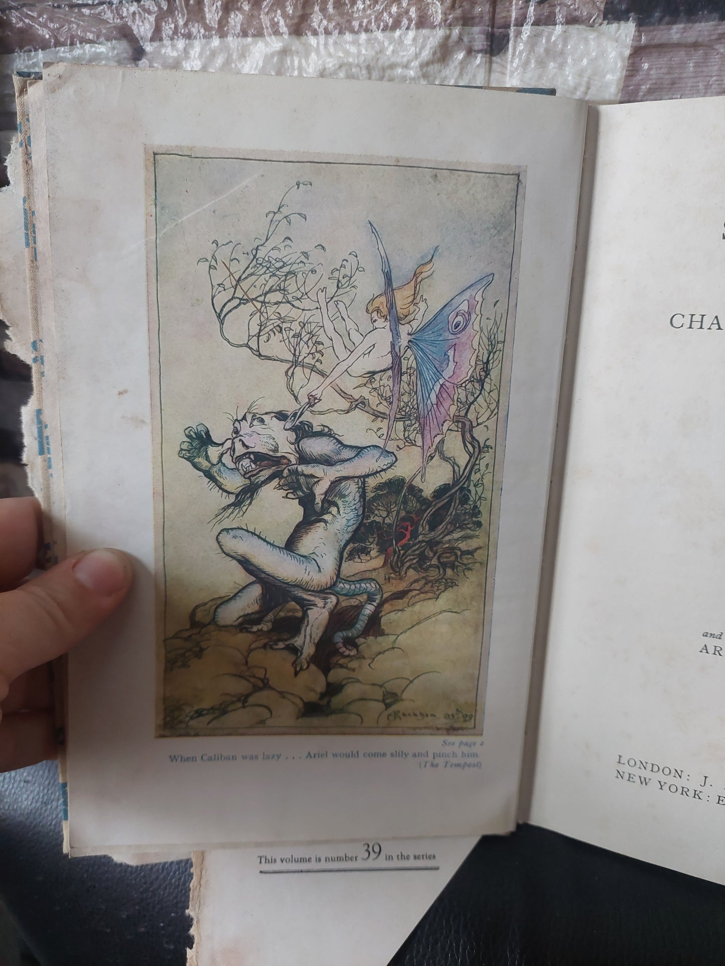 Tales from Shakespeare. Illustrated by Arthur Rackham - Charles y Mary Lamb