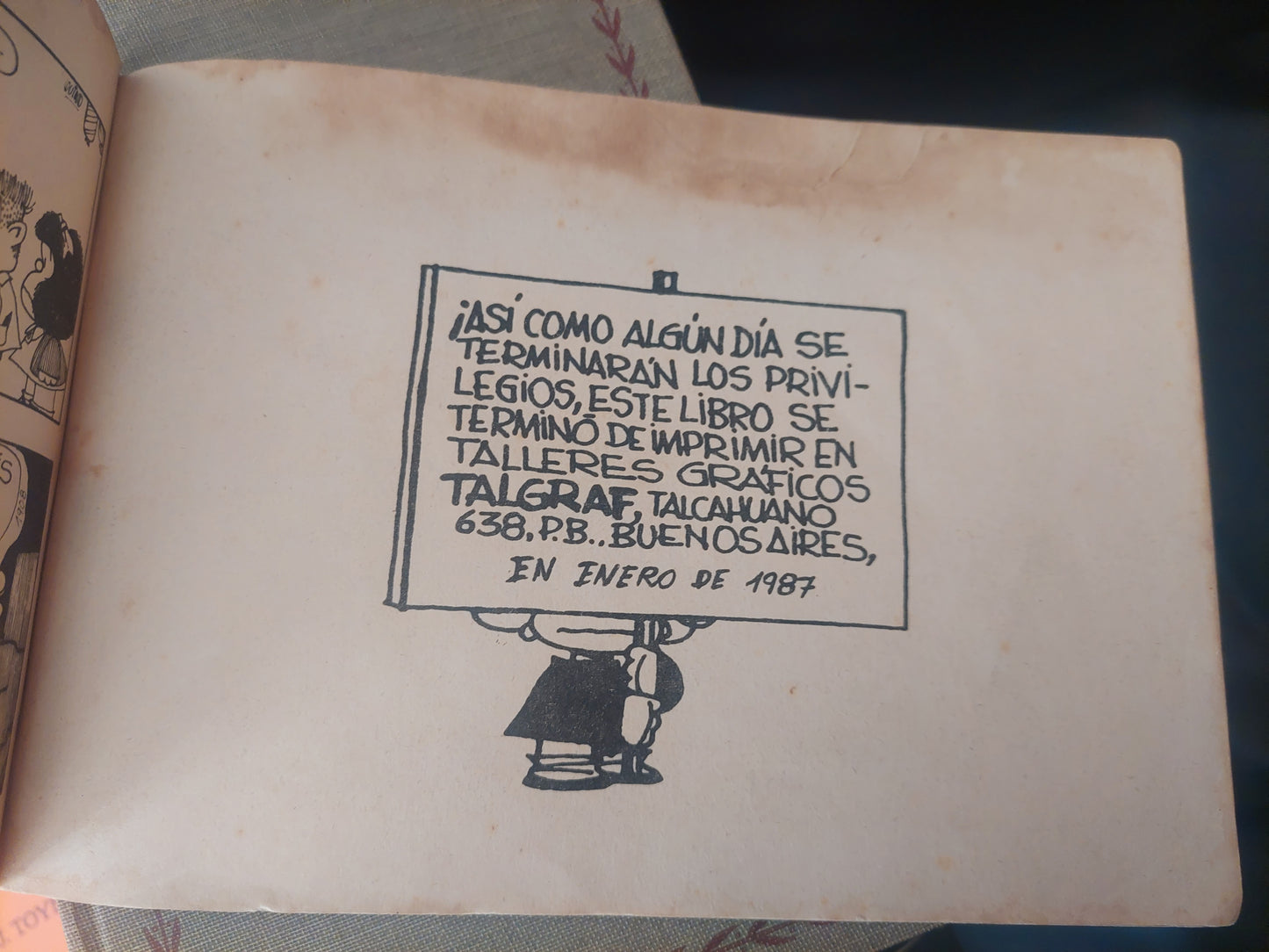 Mafalda 10 - Quino (1987)