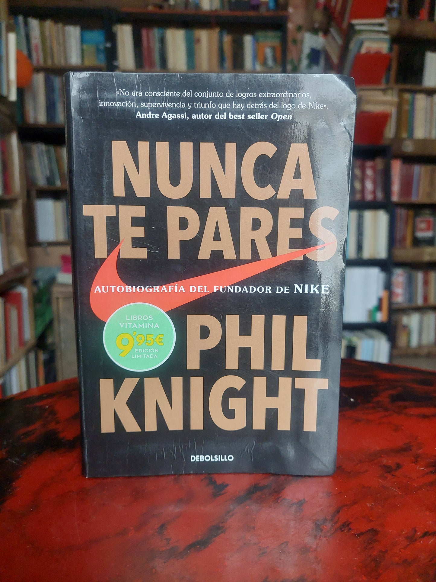 Nunca te pares - Phil Knight