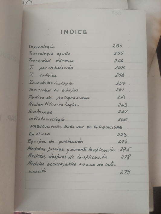 Introducción a la terapéutica vegetal. Cap IX toxicologia