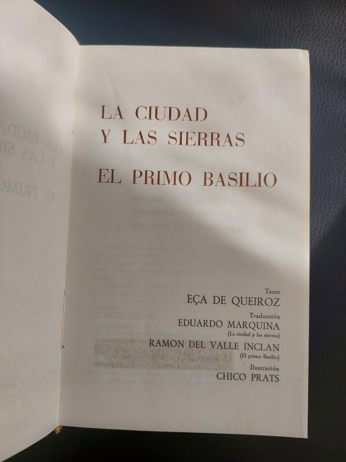 La ciudad y las sierras/El primo Basilio - Eca de Queiroz