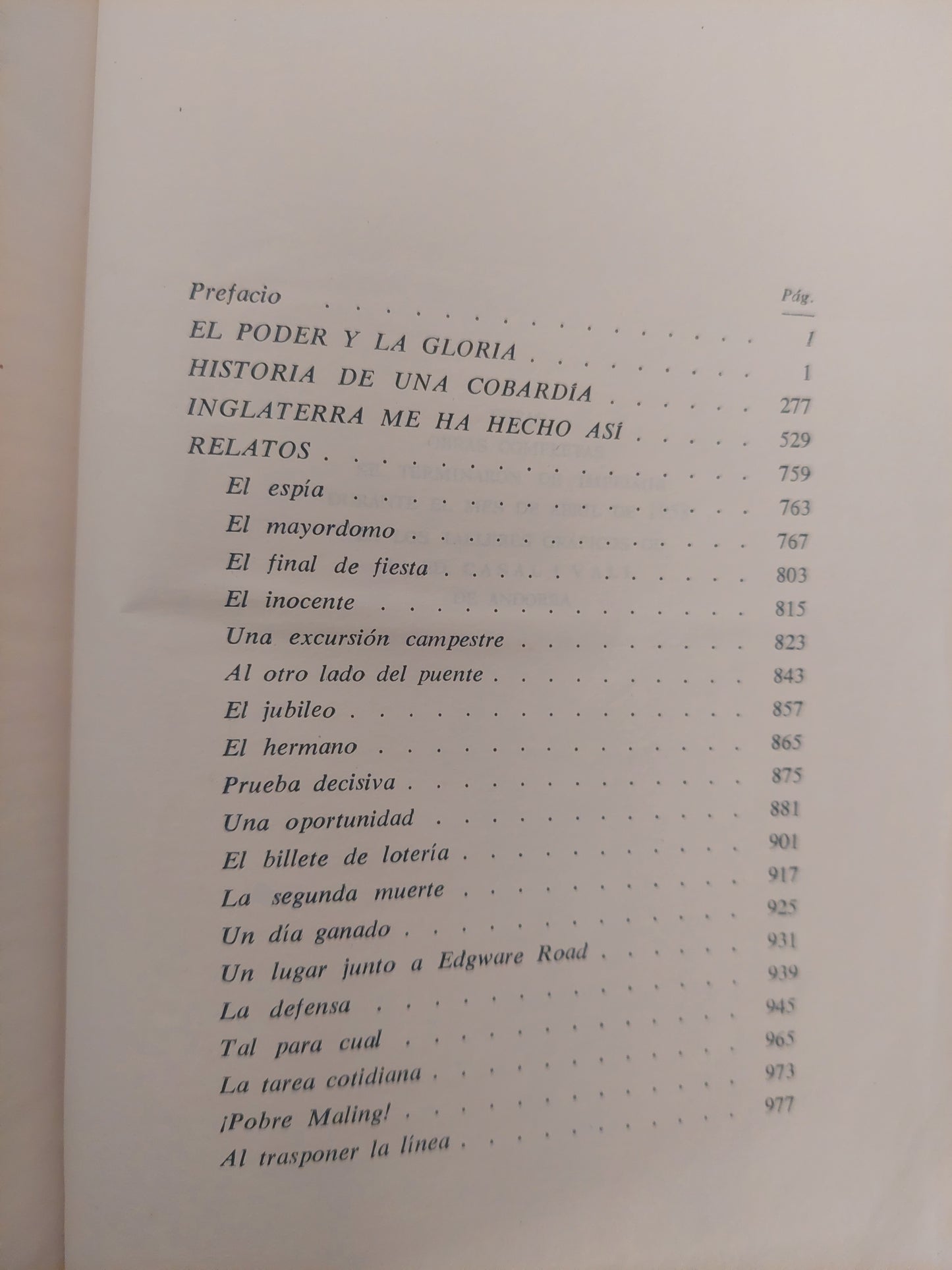 Obras Graham Greene