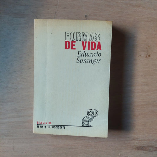 Formas de vida - Eduardo Spranger
