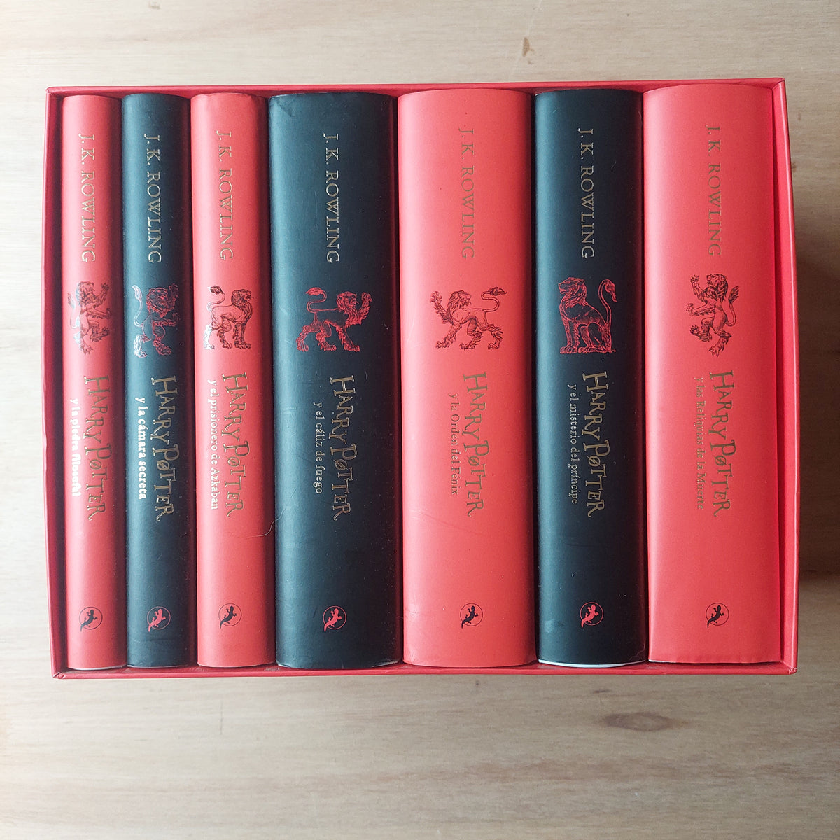 Pack Harry Potter completo Gryfindor. Como nuevos