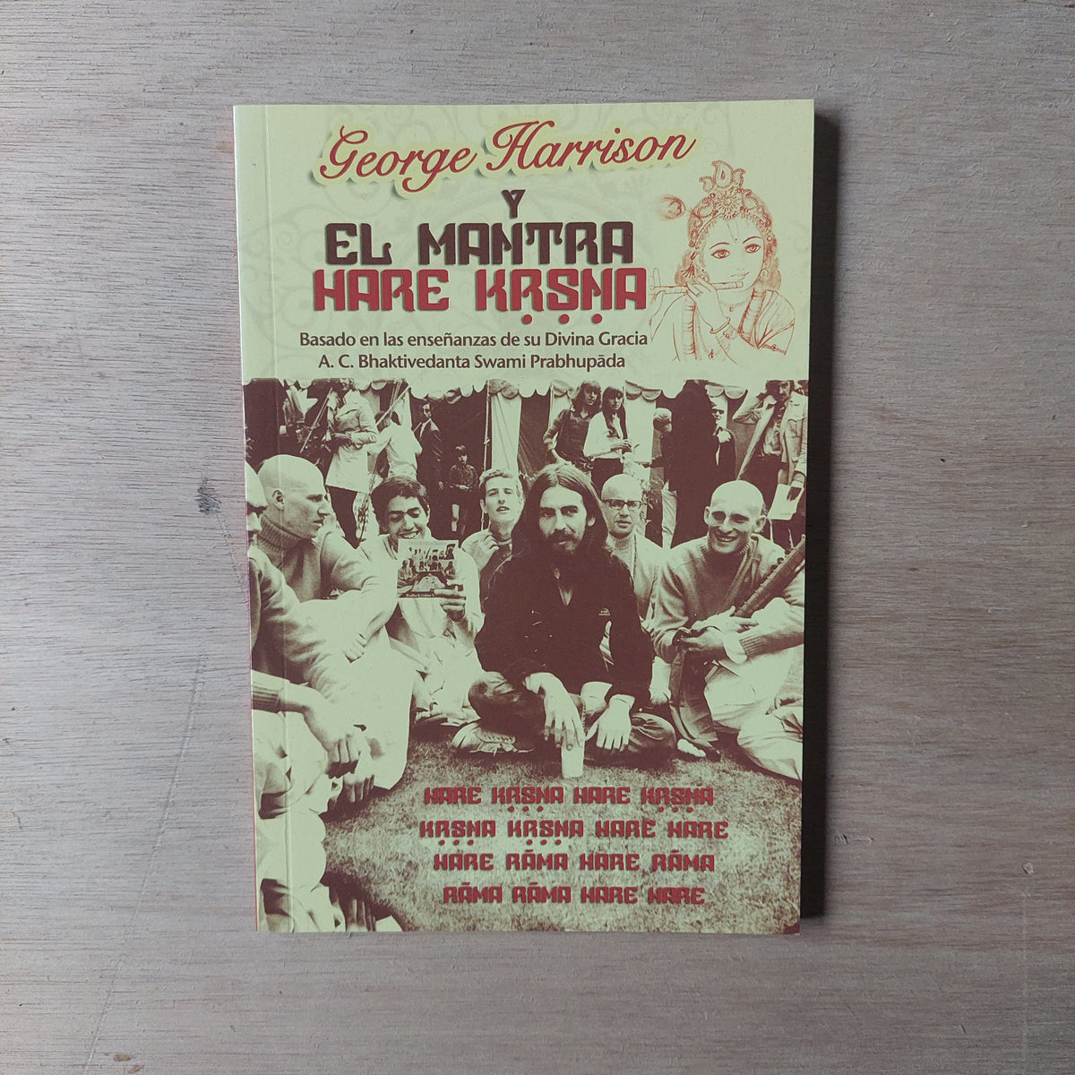 George Harrision y el mantra Hare Krishna