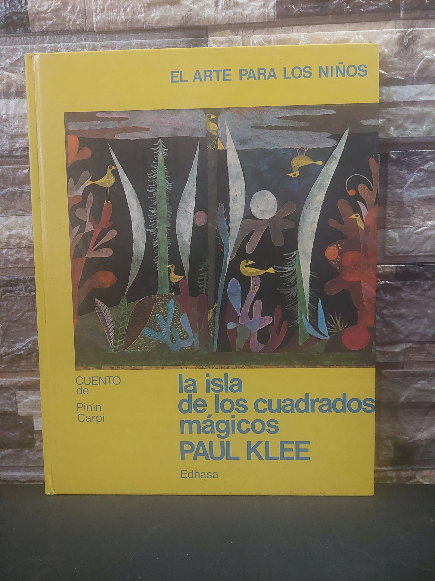 Arte para niños. La isla de los cuadrados mágicos - Paul Klee