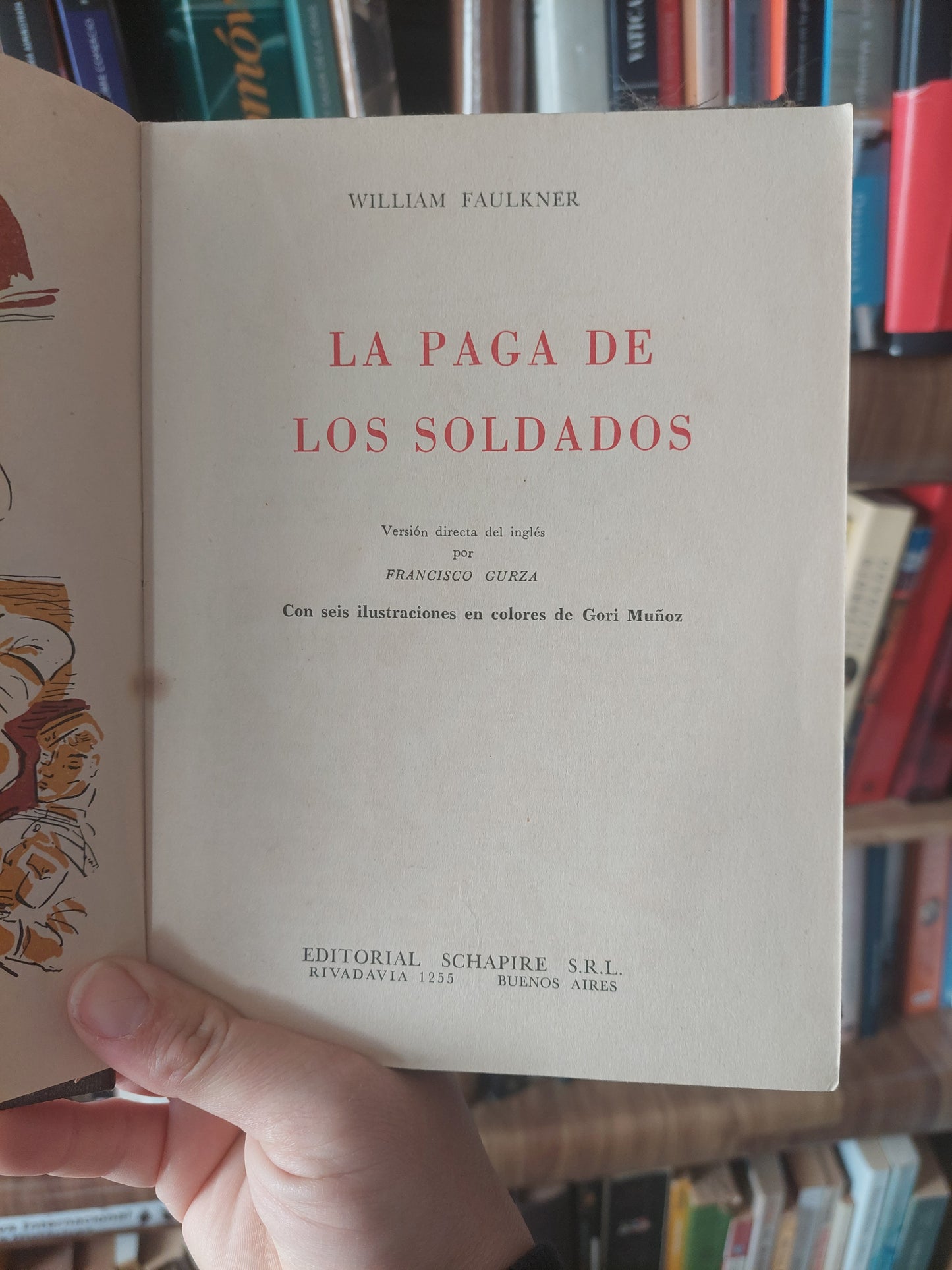 La paga de los soldados - Faulkner