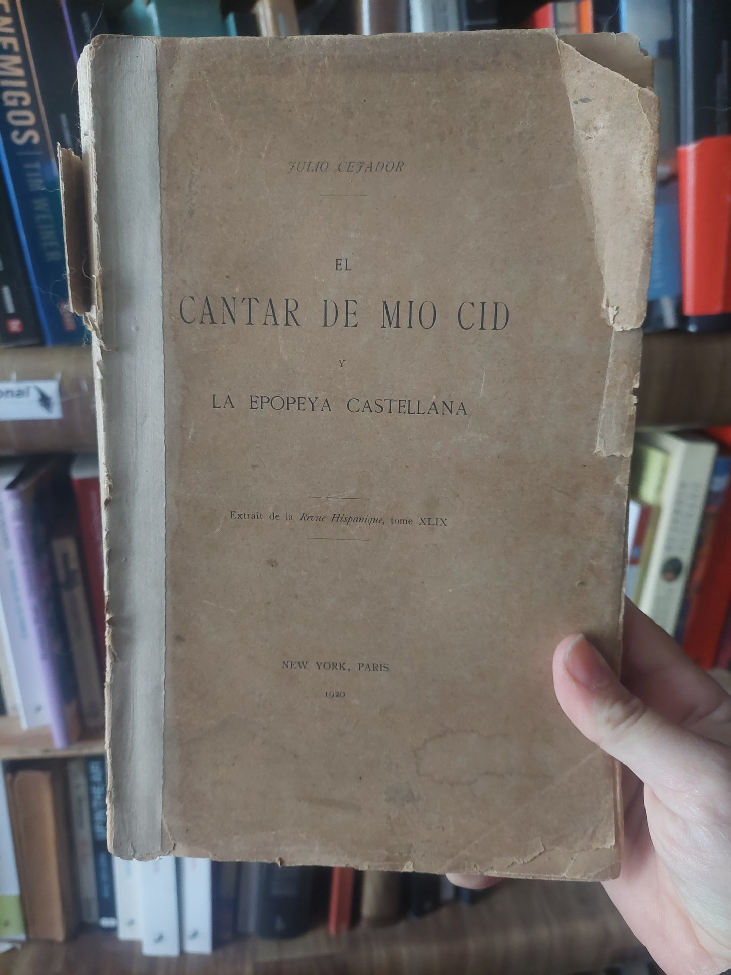 El cantar del mio cid y la epopeya castellana - Julio Cejador