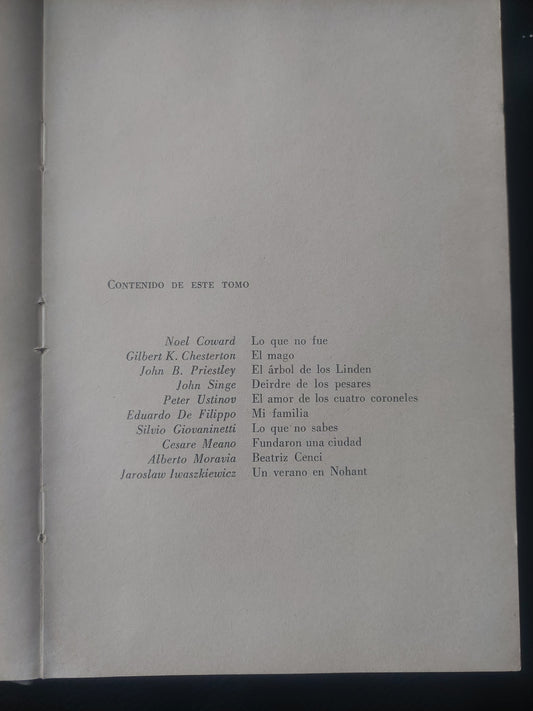 Obras maestras del teatro moderno. Tomo primero
