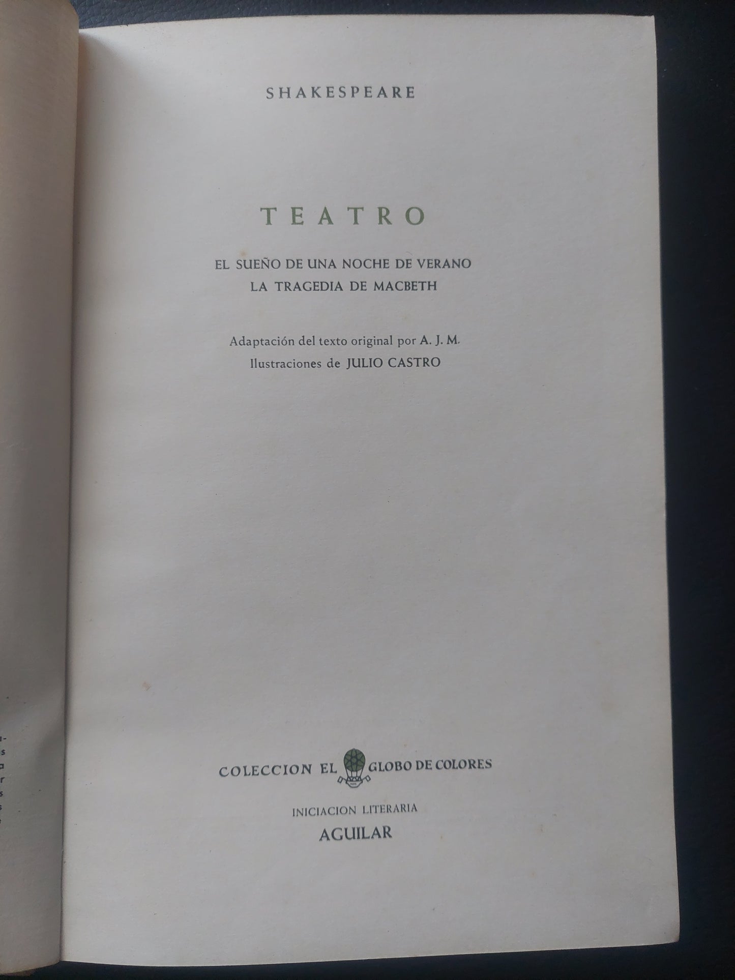 Teatro - Shakespeare (adaptado)