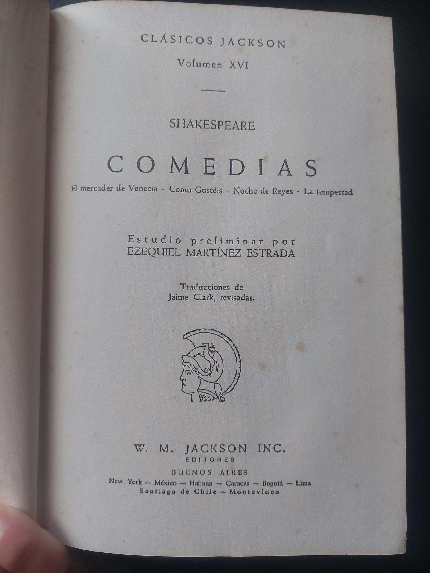 Comedias y tragedias Shakespeare