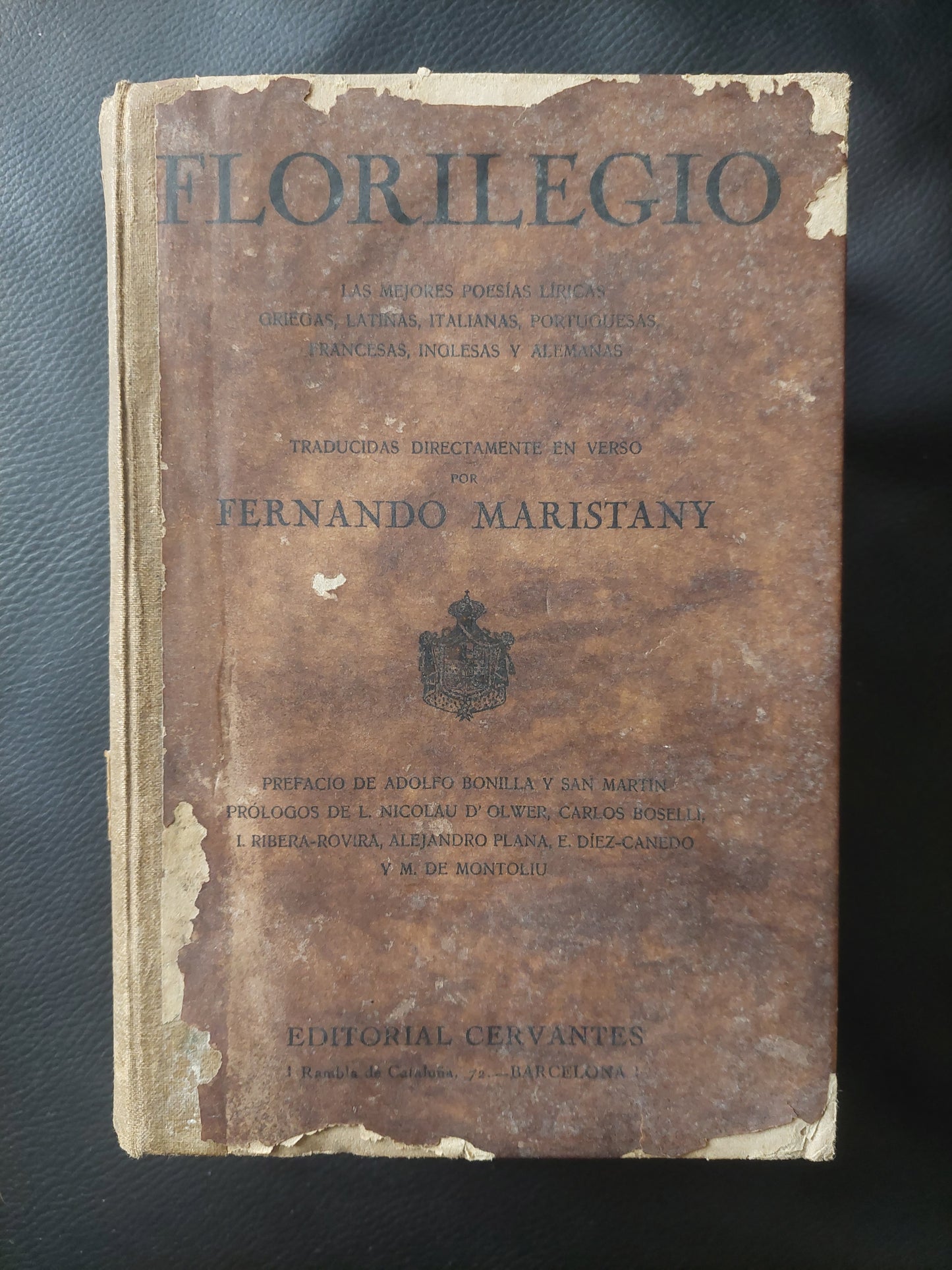 Florilegio - Fernando Maristany. 1920