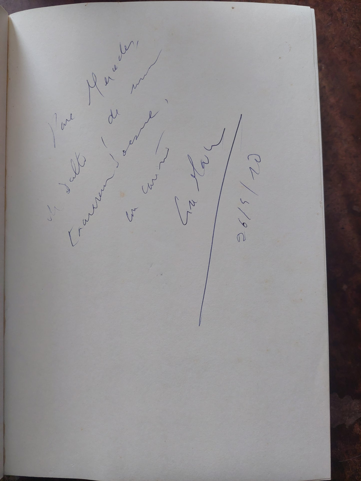 Obra poética Circe Maia. Firmado y dedicado por la autora