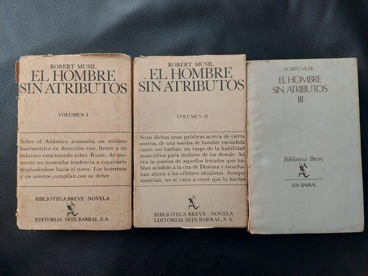 El hombre sin atributos - Robert Musil