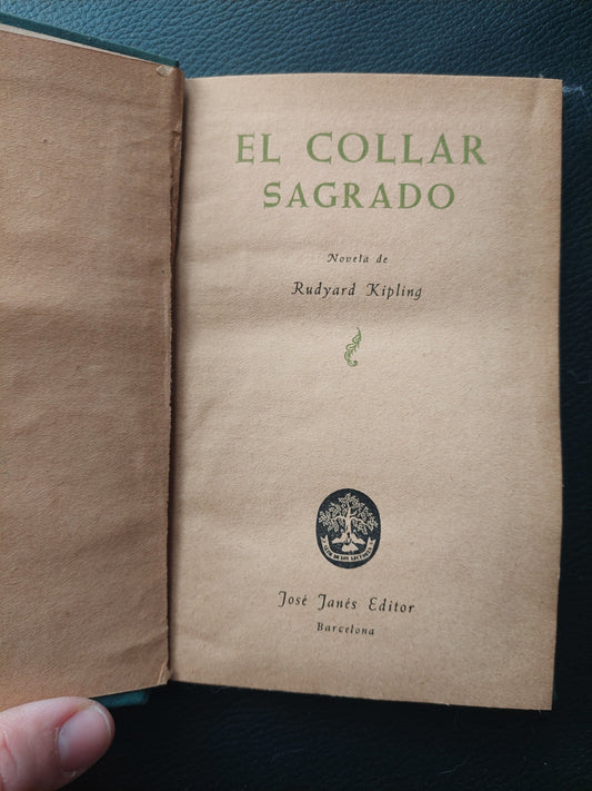 El collar sagrado - Rudyard Kipling