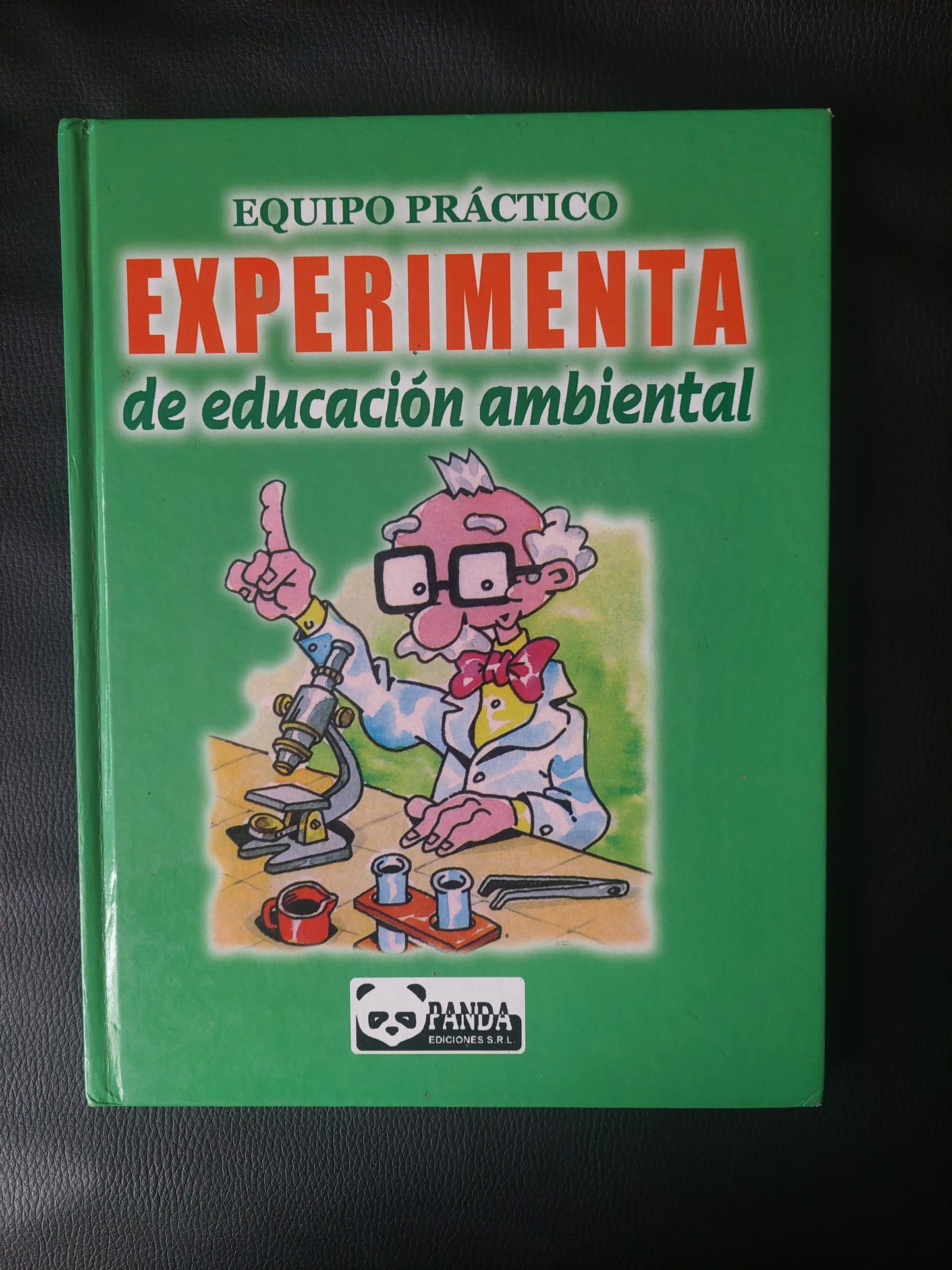 Equipo práctico experimenta de educación ambiental