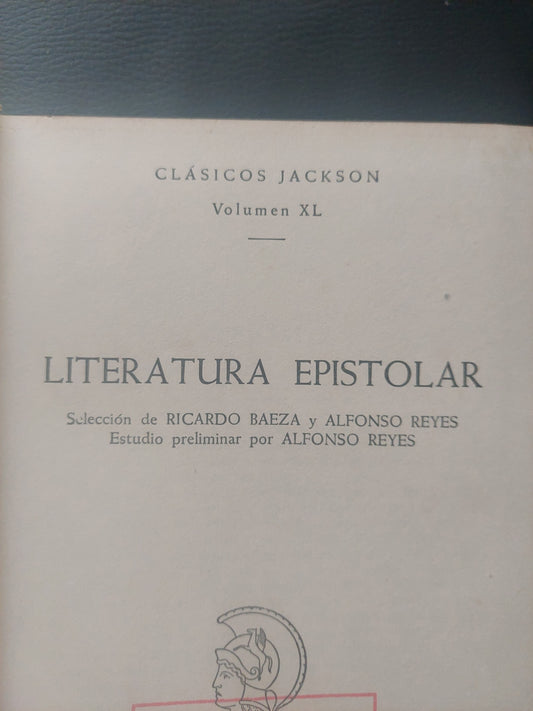 Literatura epistolar