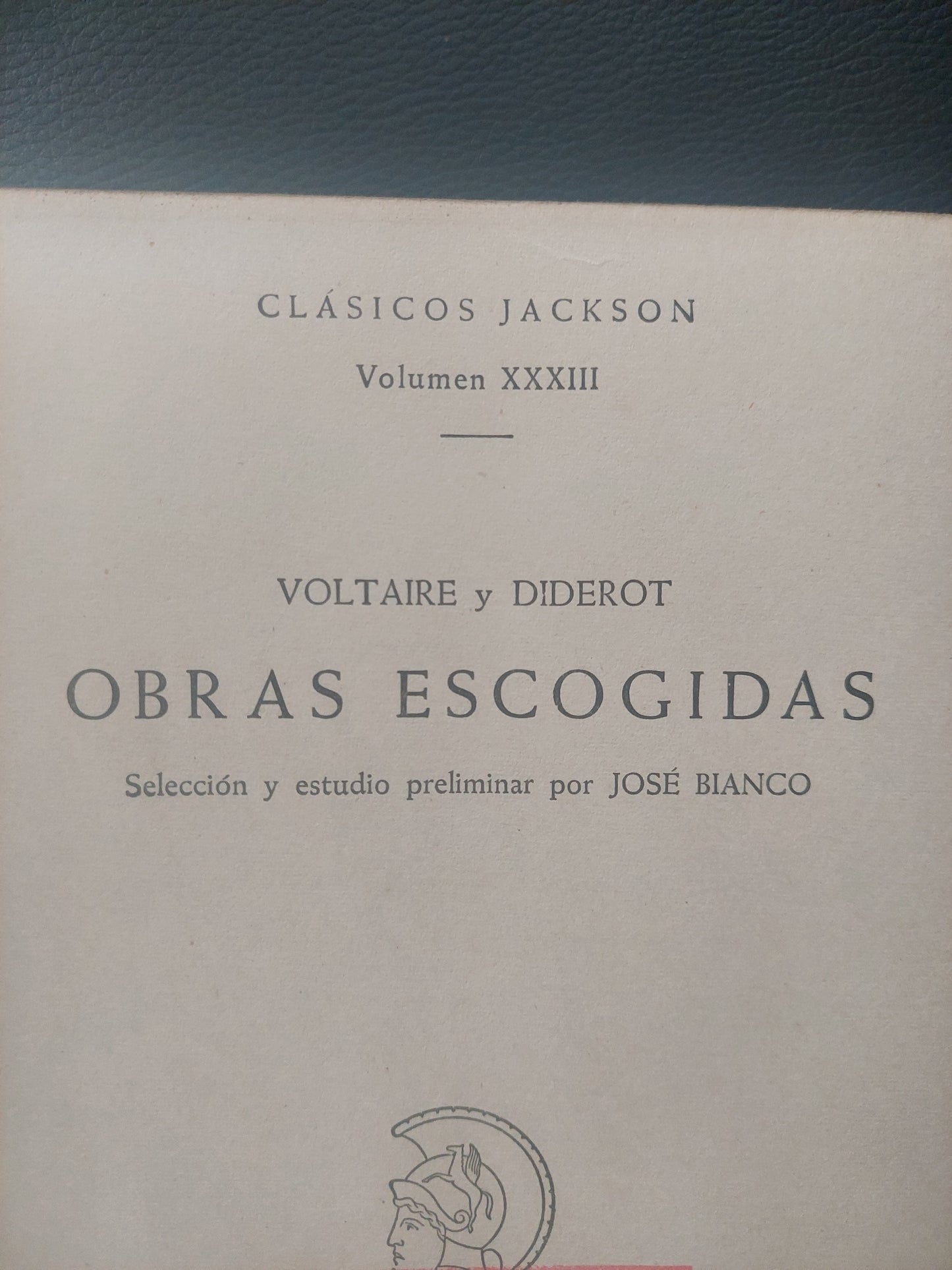 Obras escogidas Voltaire y Diderot