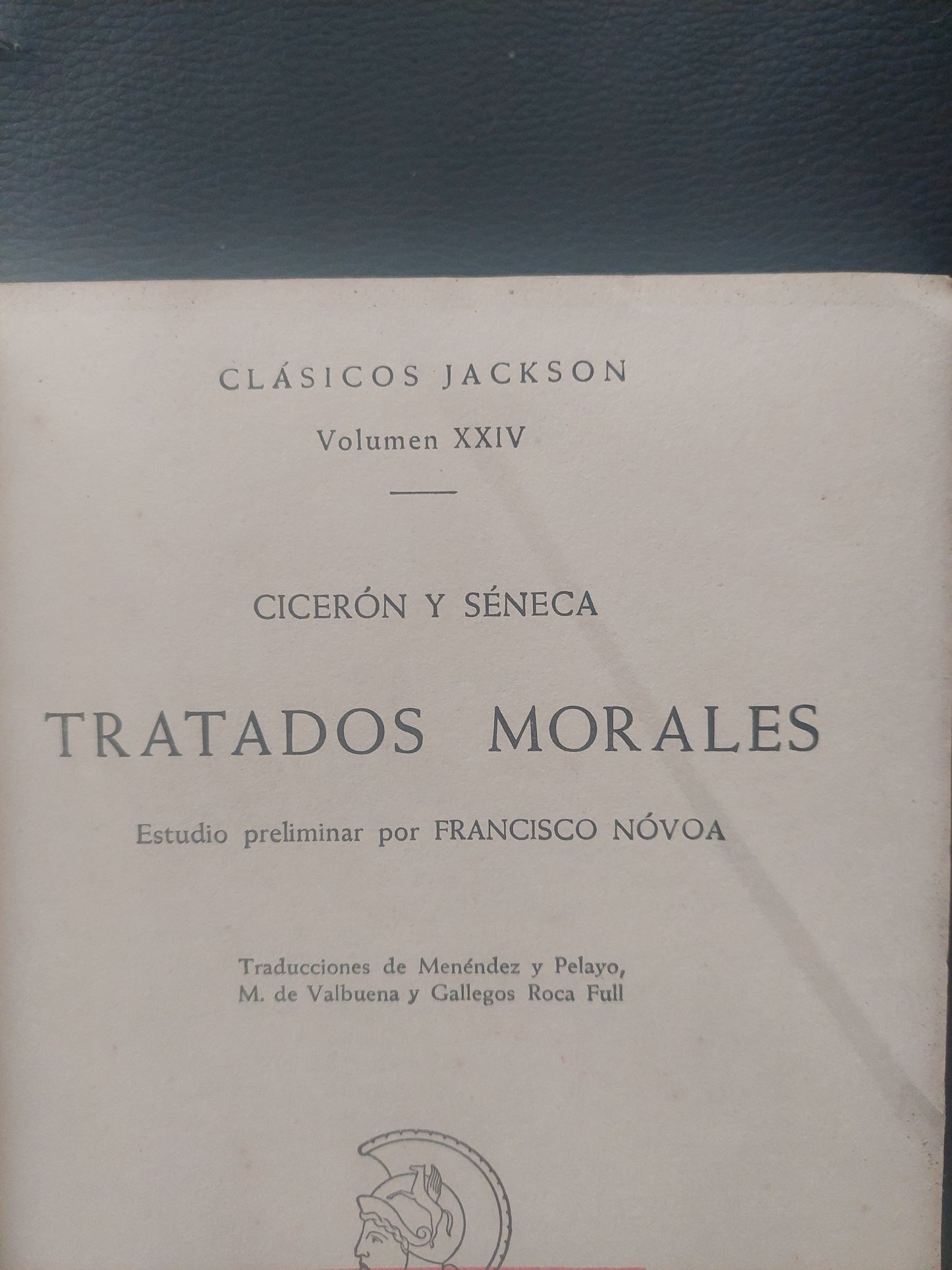 Tratados morales Cicerón y Séneca