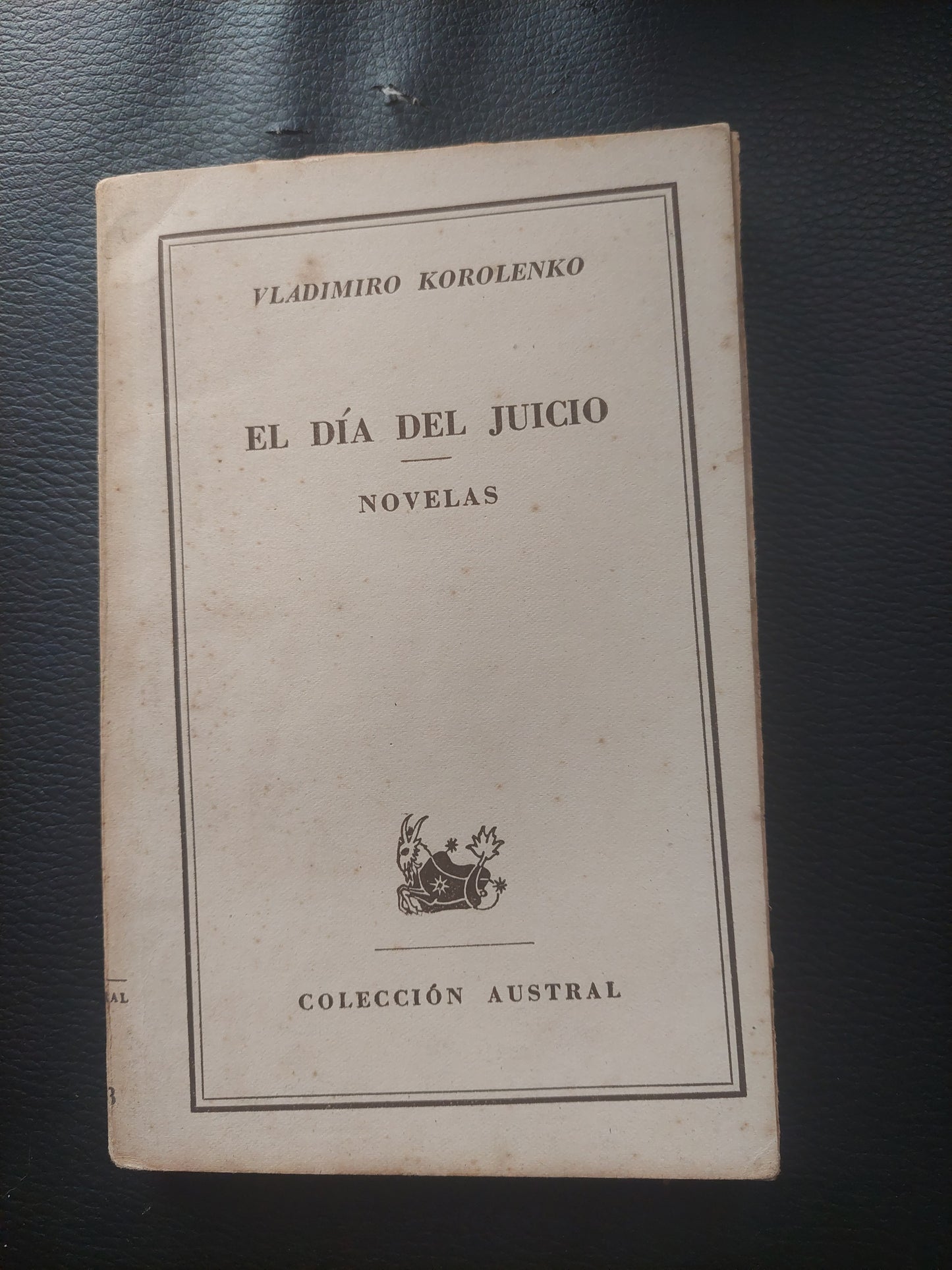 El día del juicio/Novelas - Vladimiro Korolenko