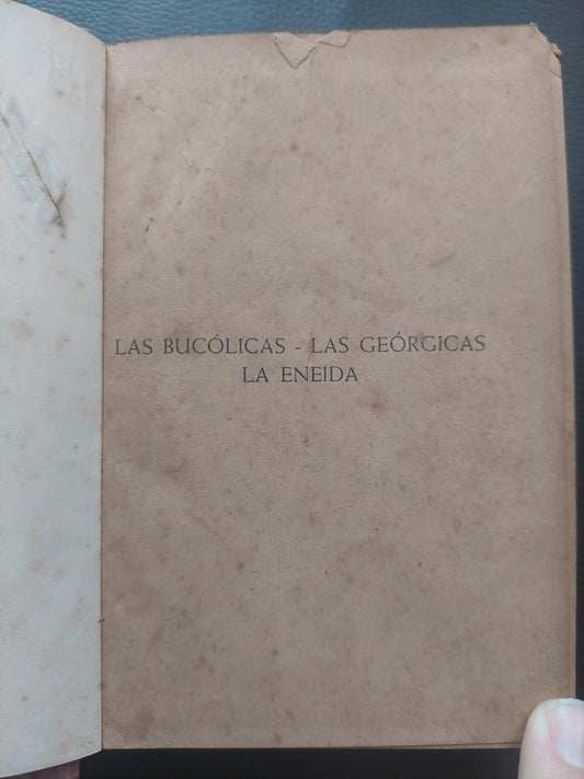 Las bucólicas/Las geórgicas/La Eneida - Virgilio