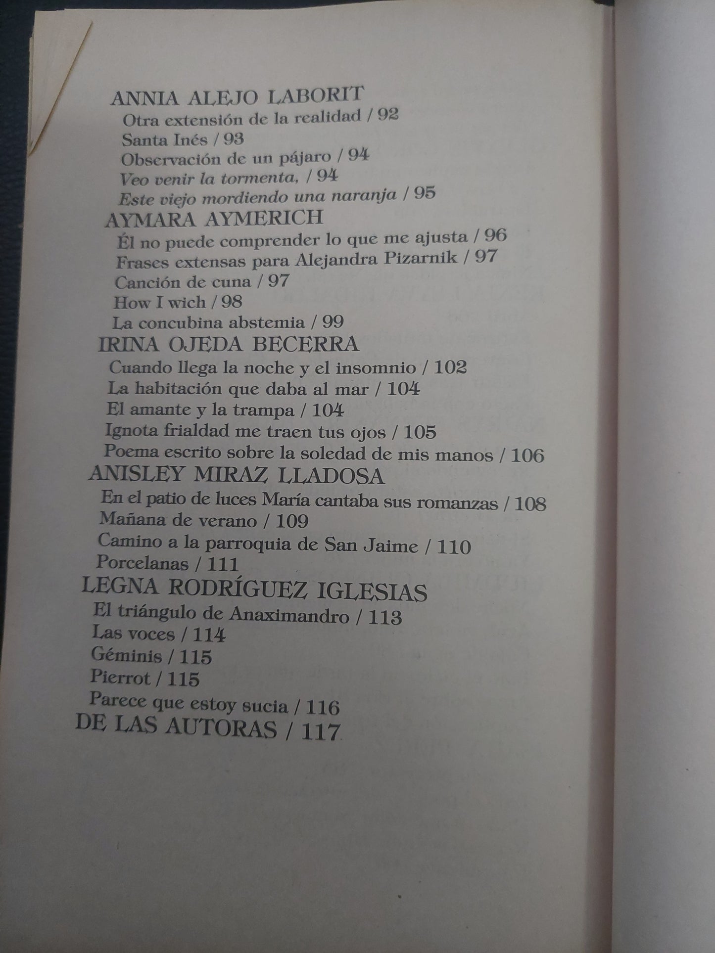 Queredlas cual las hacéis. Jóvenes poetisas cubanas del siglo XXI