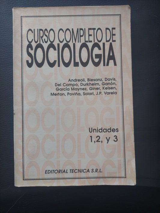 Curso completo de sociología