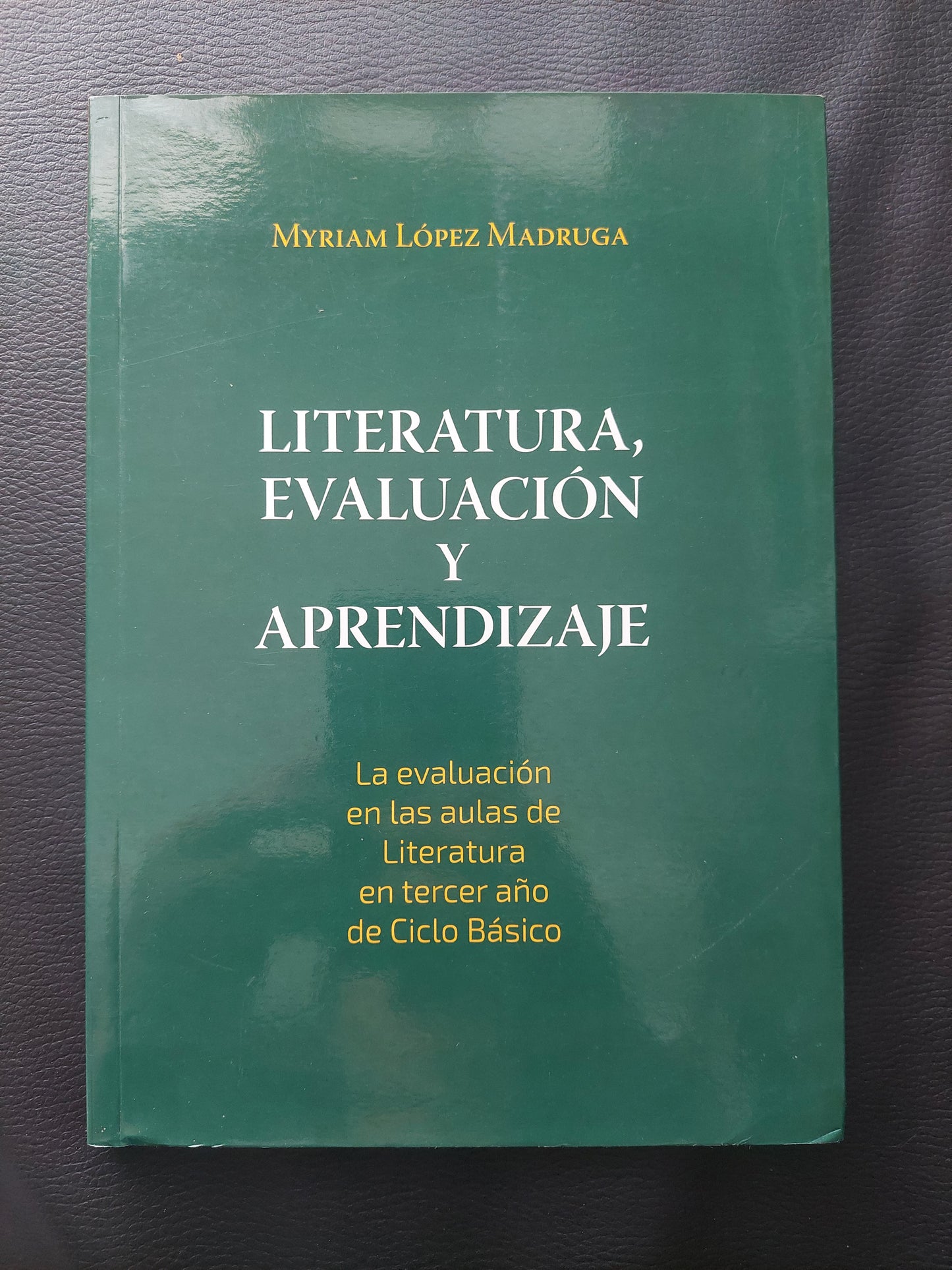 Literatura, evaluación y aprendizaje - Myriam López Madruga