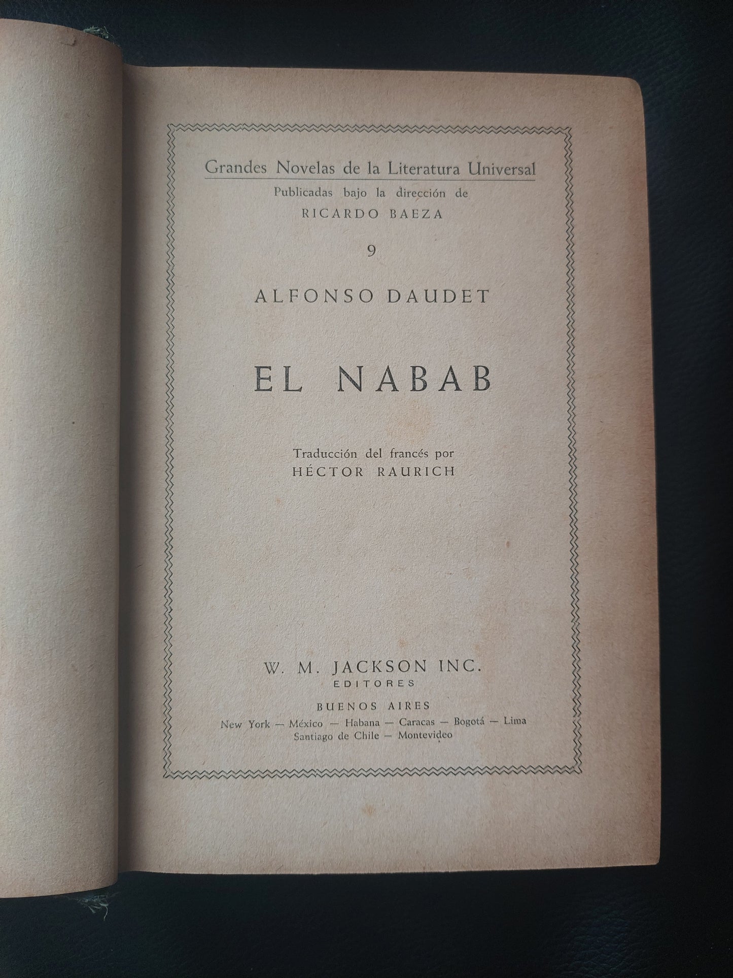 El nabab - Alfonso Daudet