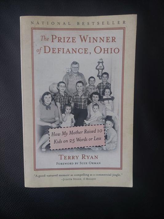 The prize winner of defiance, Ohio - Terry Ryan