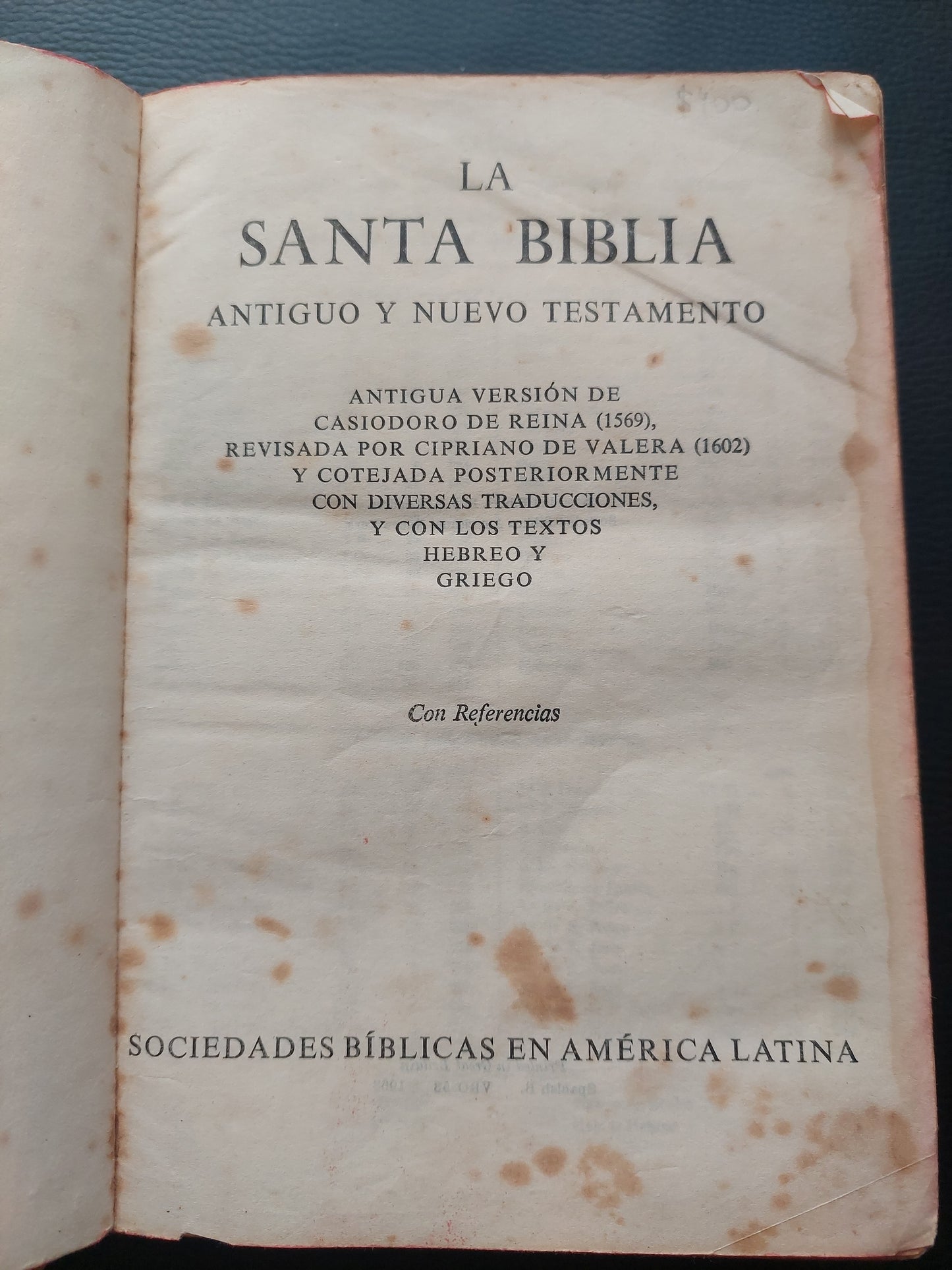 Santa Biblia