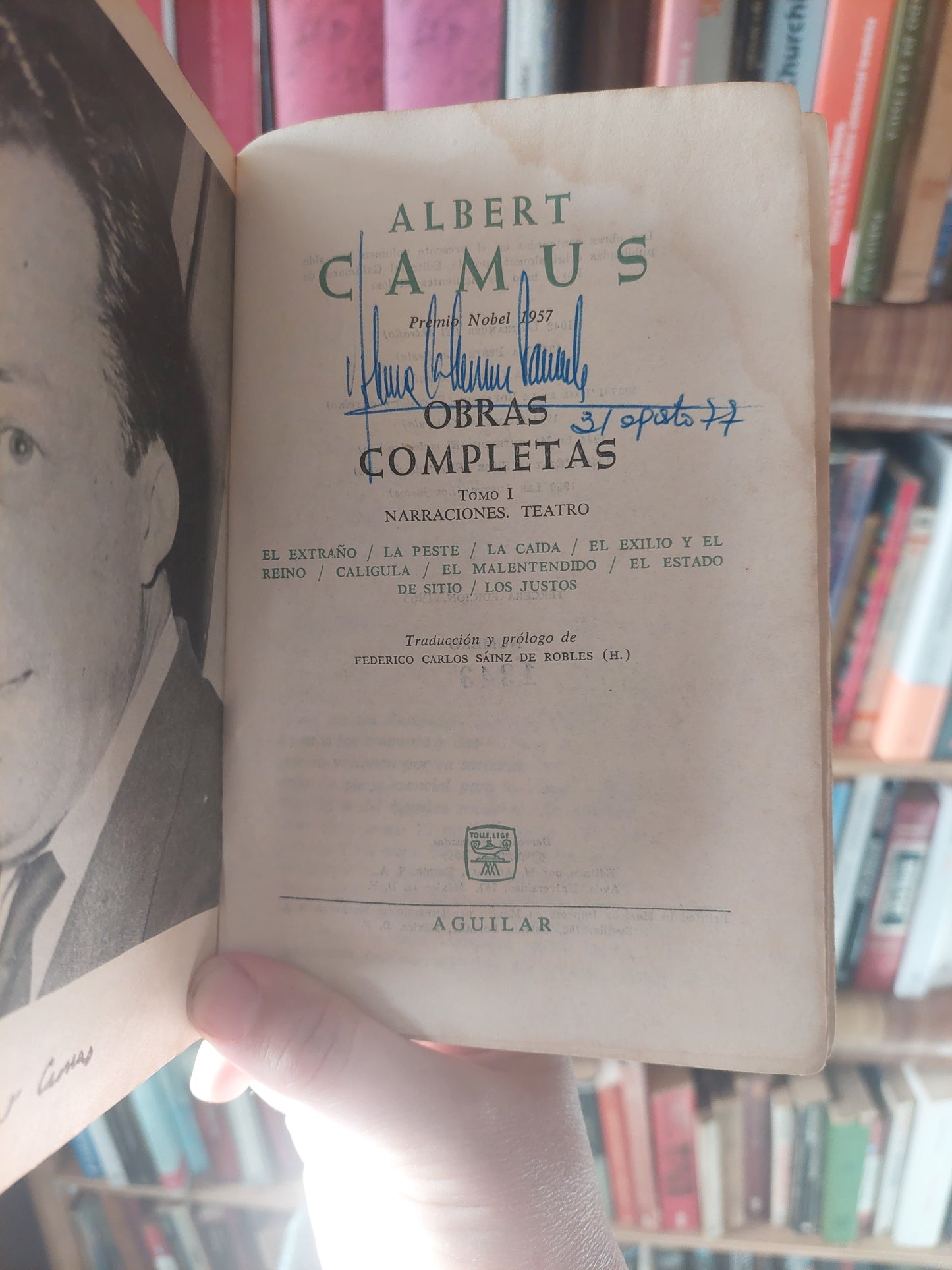 Obras completas tomo I - Albert Camus