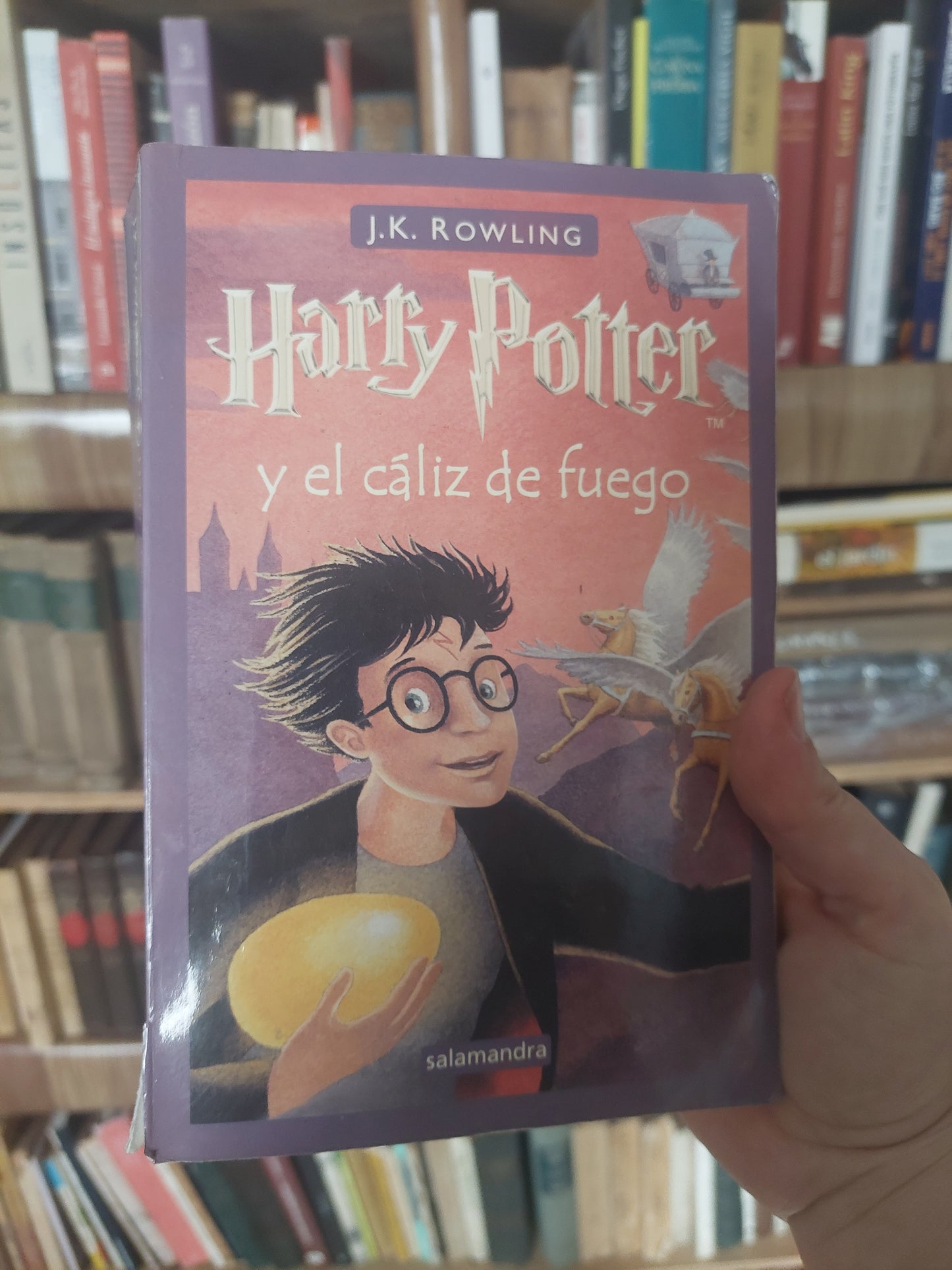 Harry Potter Y EL cáliz de fuego - J. K. Rowling