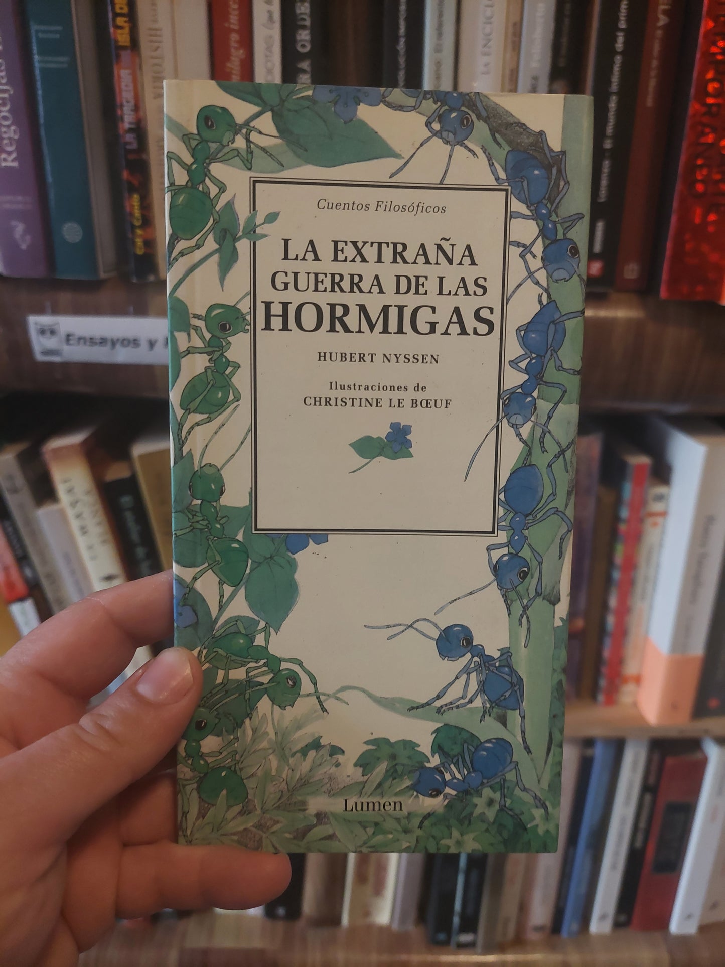 La extraña guerra de las hormigas - Hubert Nyssen