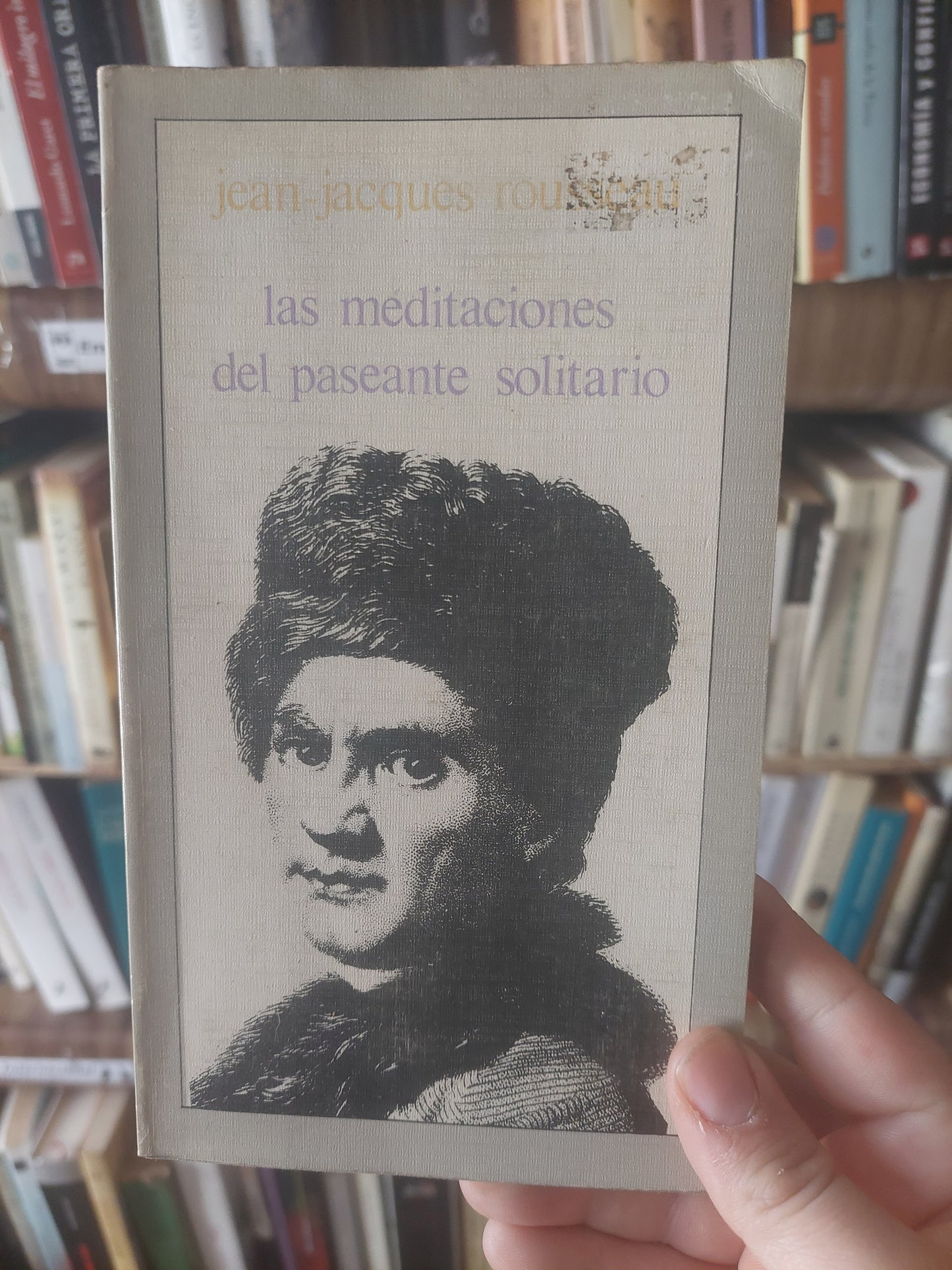 Las meditaciones del paseante solitario - Jean Jacques Rousseau