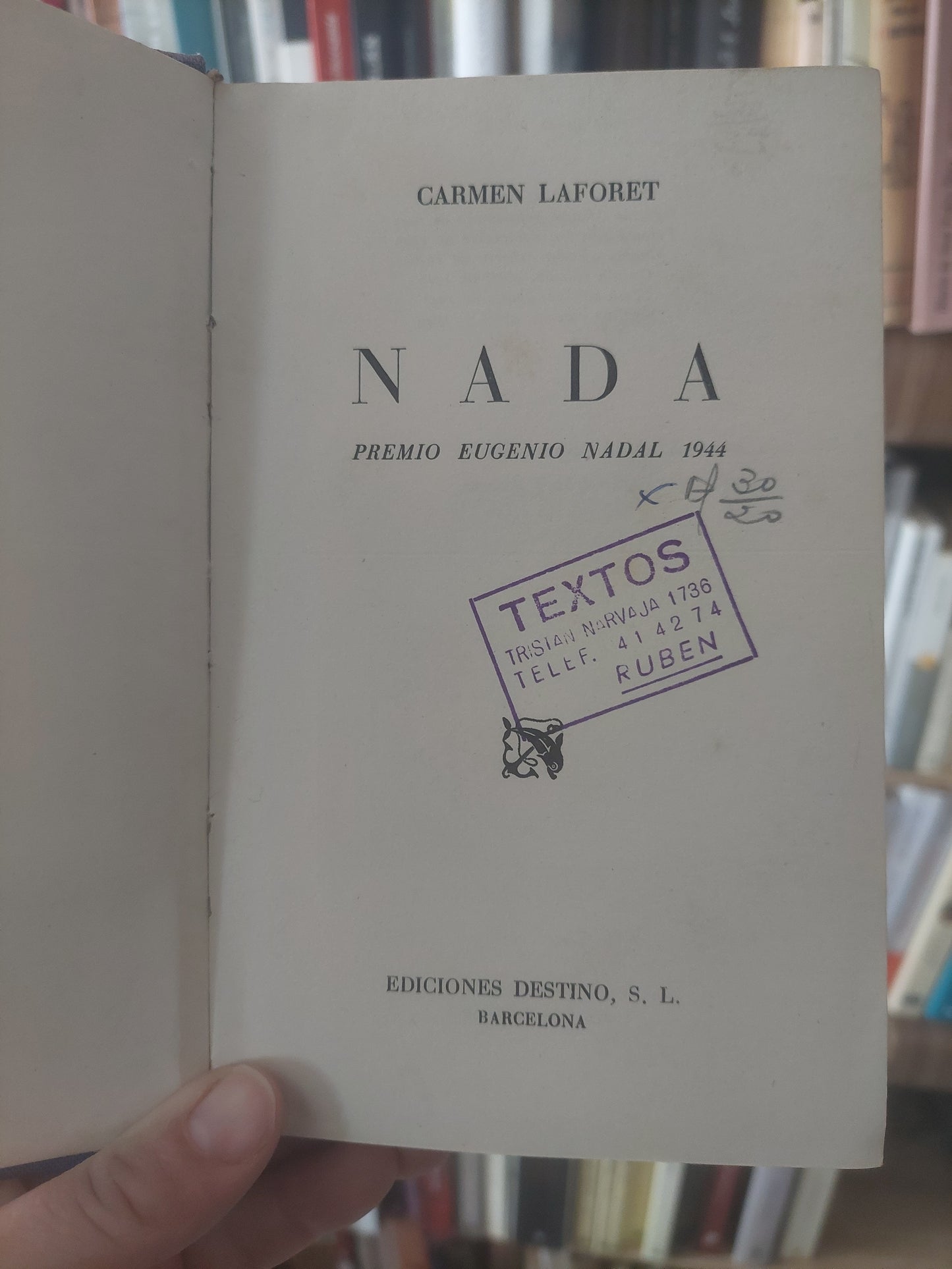 Nada - Carmen Laforet