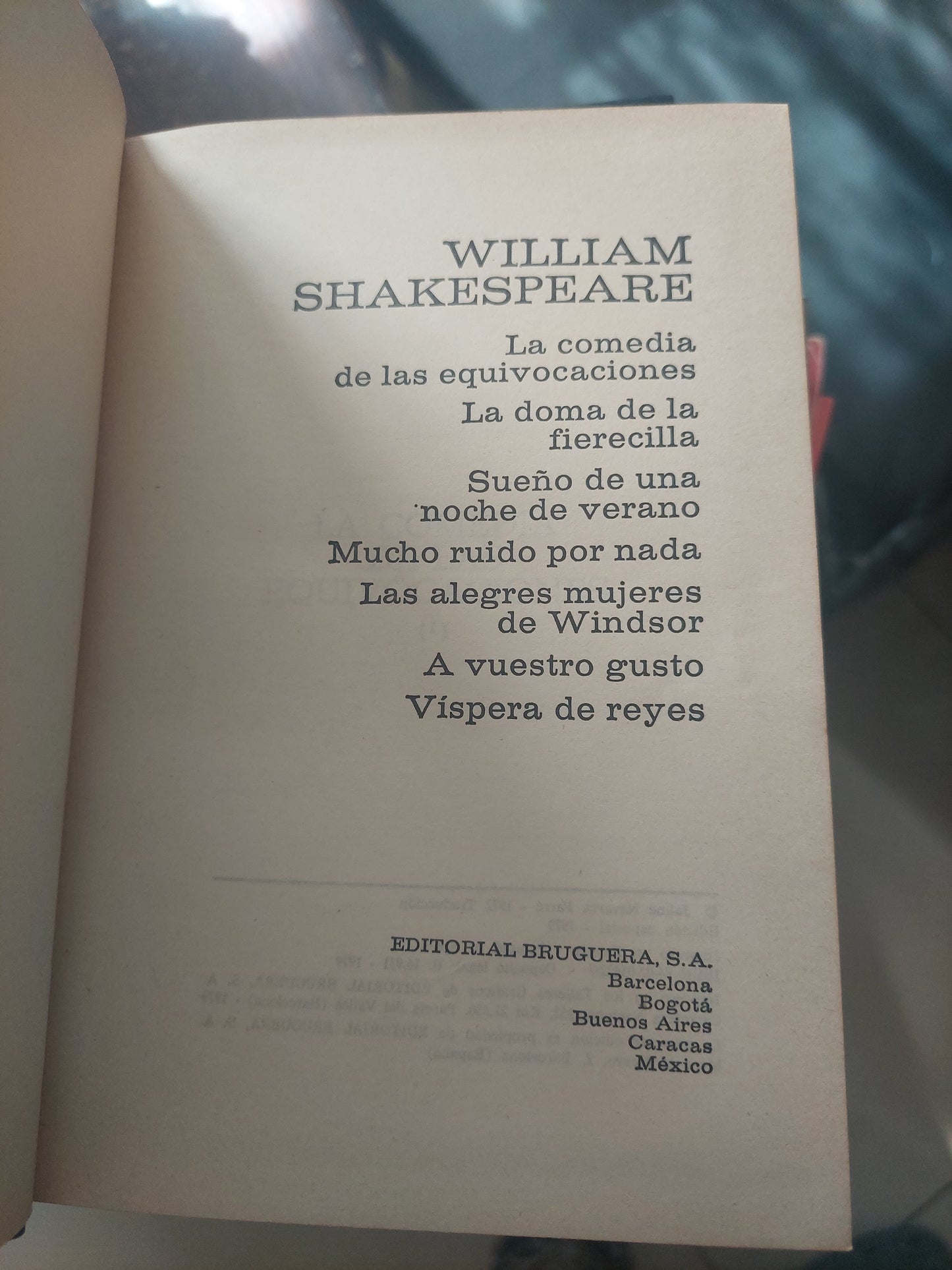 Comedias - William Shakespeare