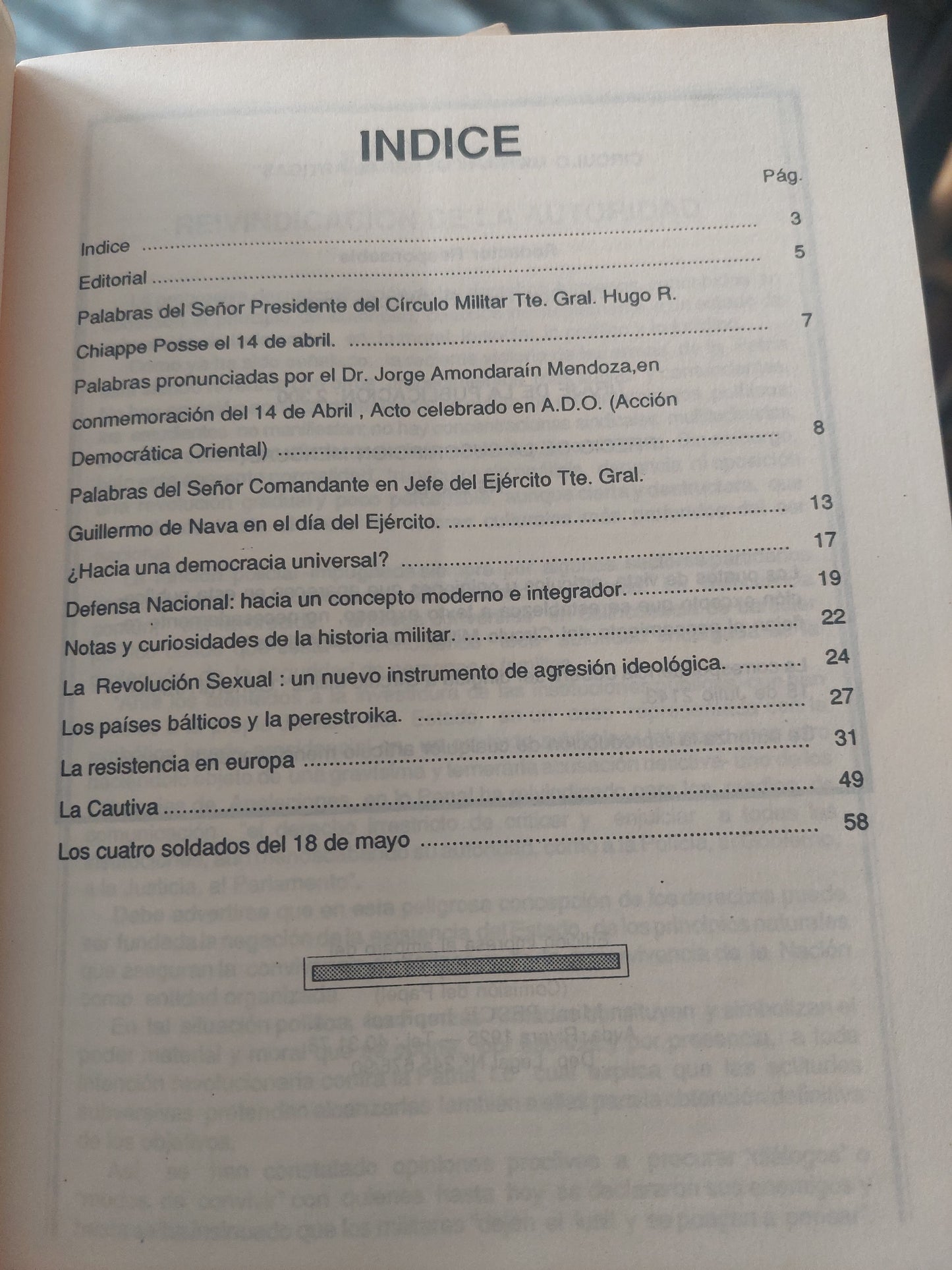 Boletín de la biblioteca Artiguista. Círculo militar general Artigas. Número 76